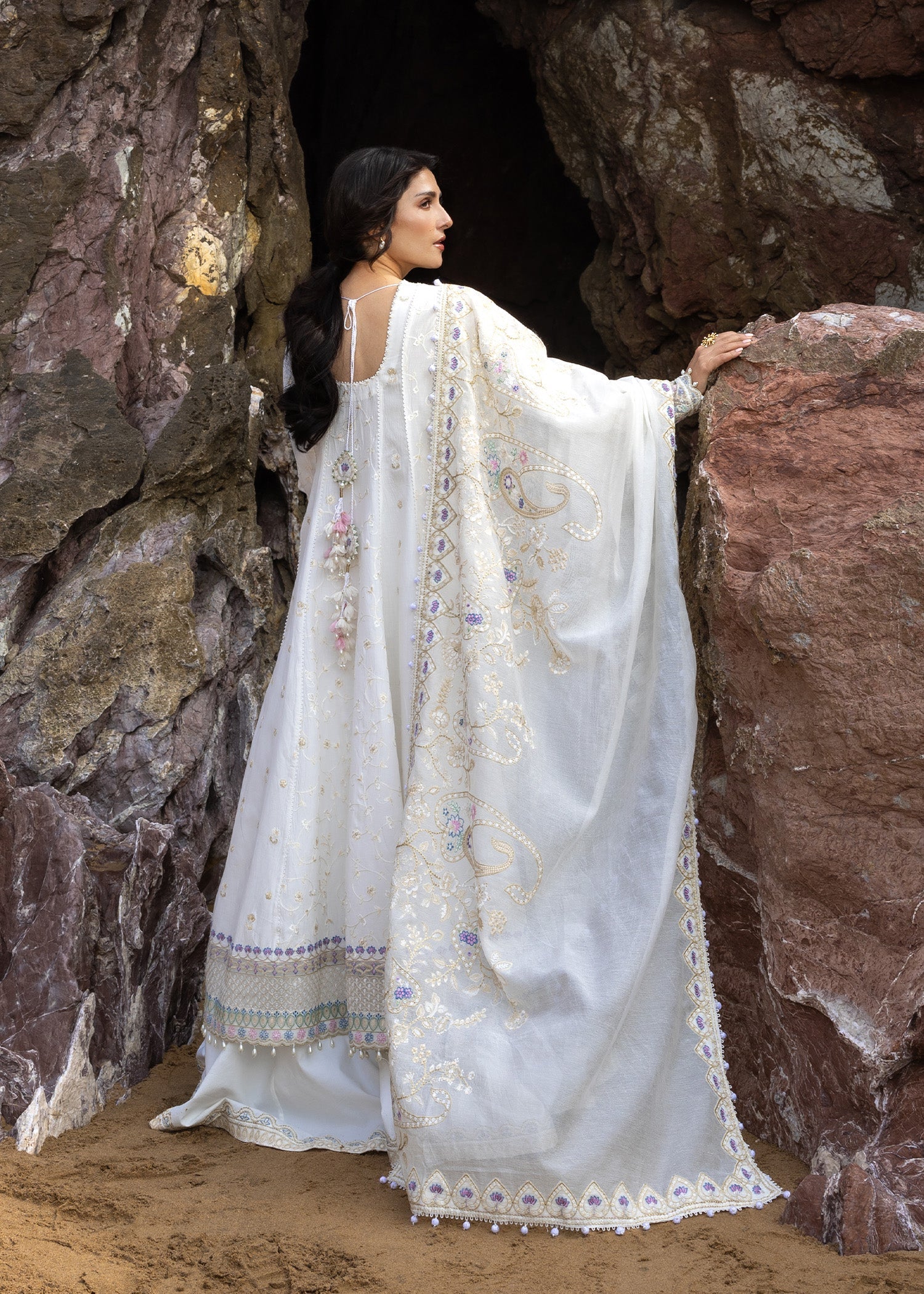 Sadaf Fawad Khan Festive Luxury Lawn – Noor - Image 11