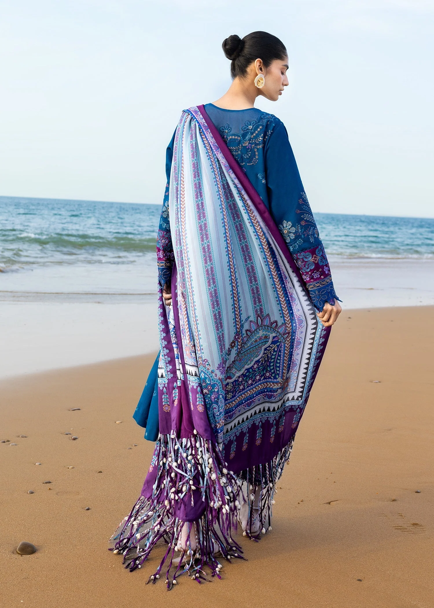 Sadaf Fawad Khan Festive Luxury Lawn – Shehnaaz - Image 11