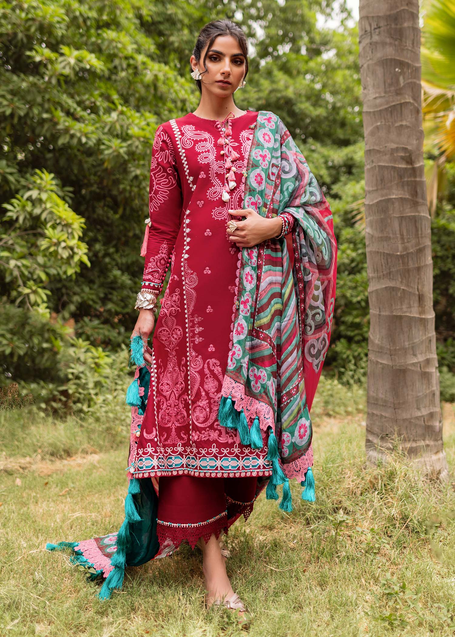Sadaf Fawad Khan Siraa Festive Lawn – Helen (B) - Image 2