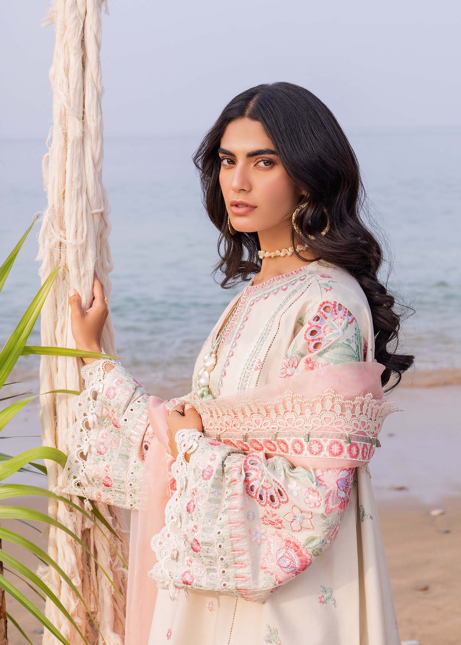 Sadaf Fawad Khan Siraa Luxury Lawn Collection – Calah (B) - Image 5
