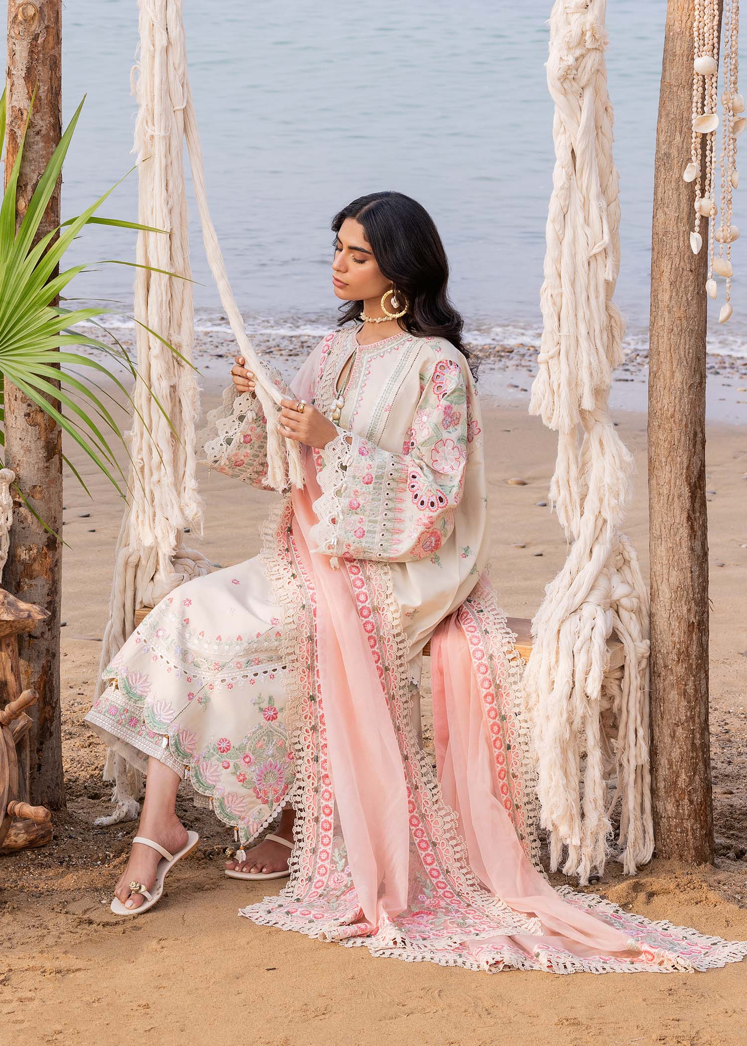 Sadaf Fawad Khan Siraa Luxury Lawn Collection – Calah (B) - Image 9