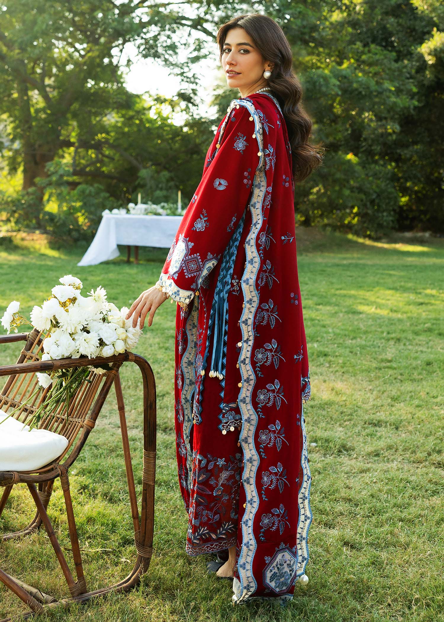 Sadaf Fawad Khan Siraa Luxury Lawn β KOI - A - Image 7