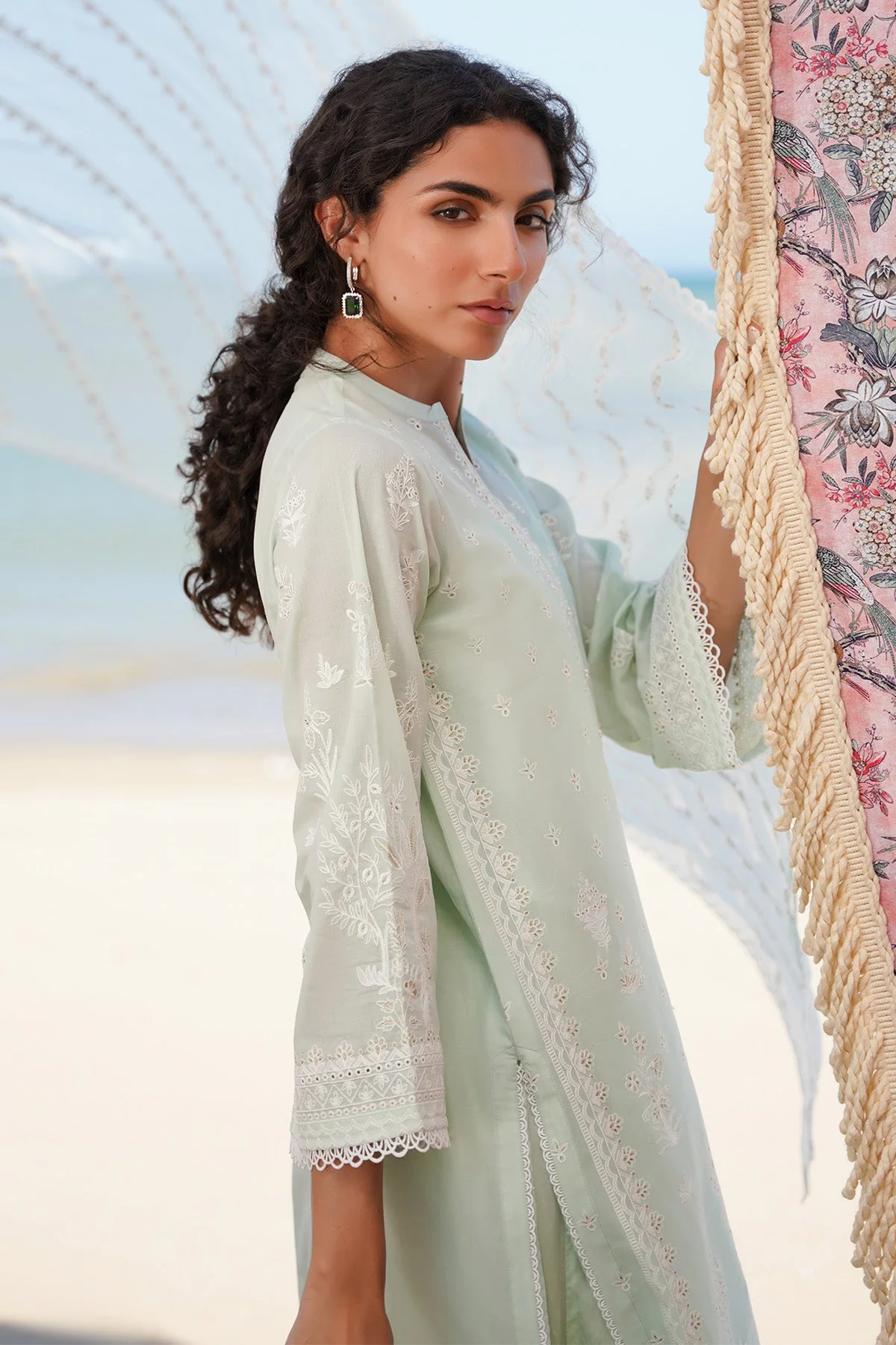 Sahar Festive Chikankari Lawn – S24-CK-V2-02 - Image 4