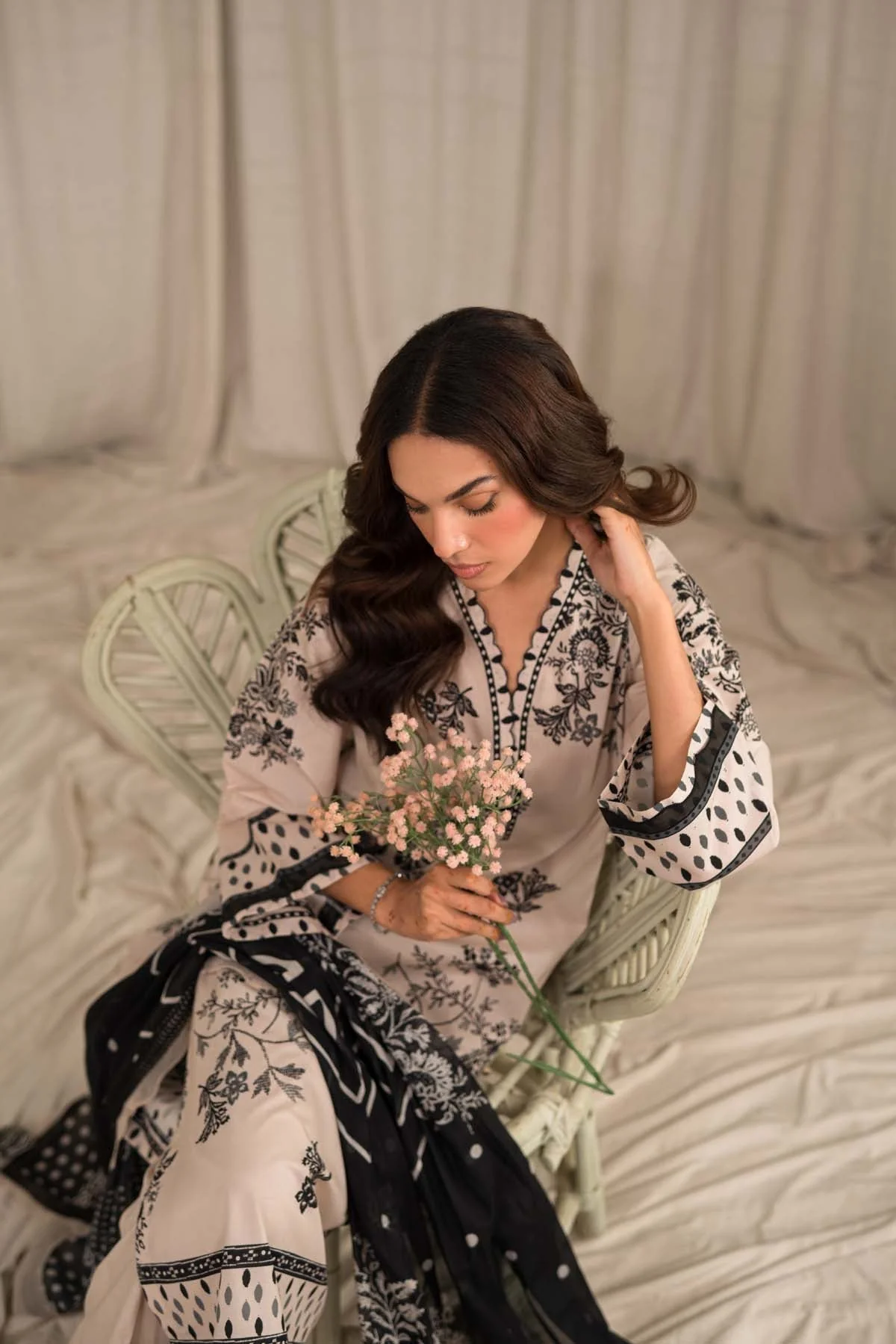 Sahar Printed Lawn – S24-PL-V1-07 - Image 5