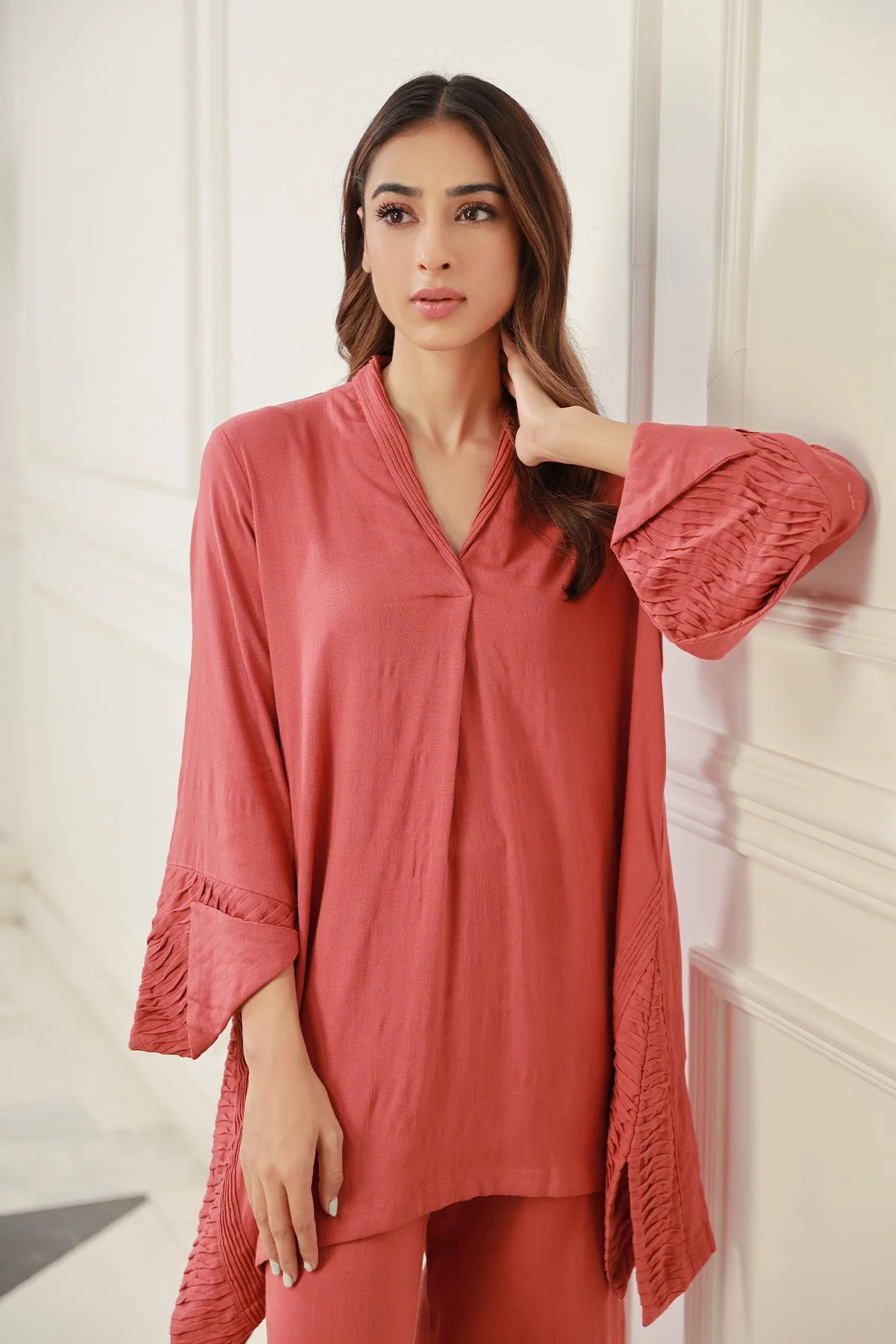 Sahar Pret/Stitched Lawn Collection 2024 – Amber - Image 4