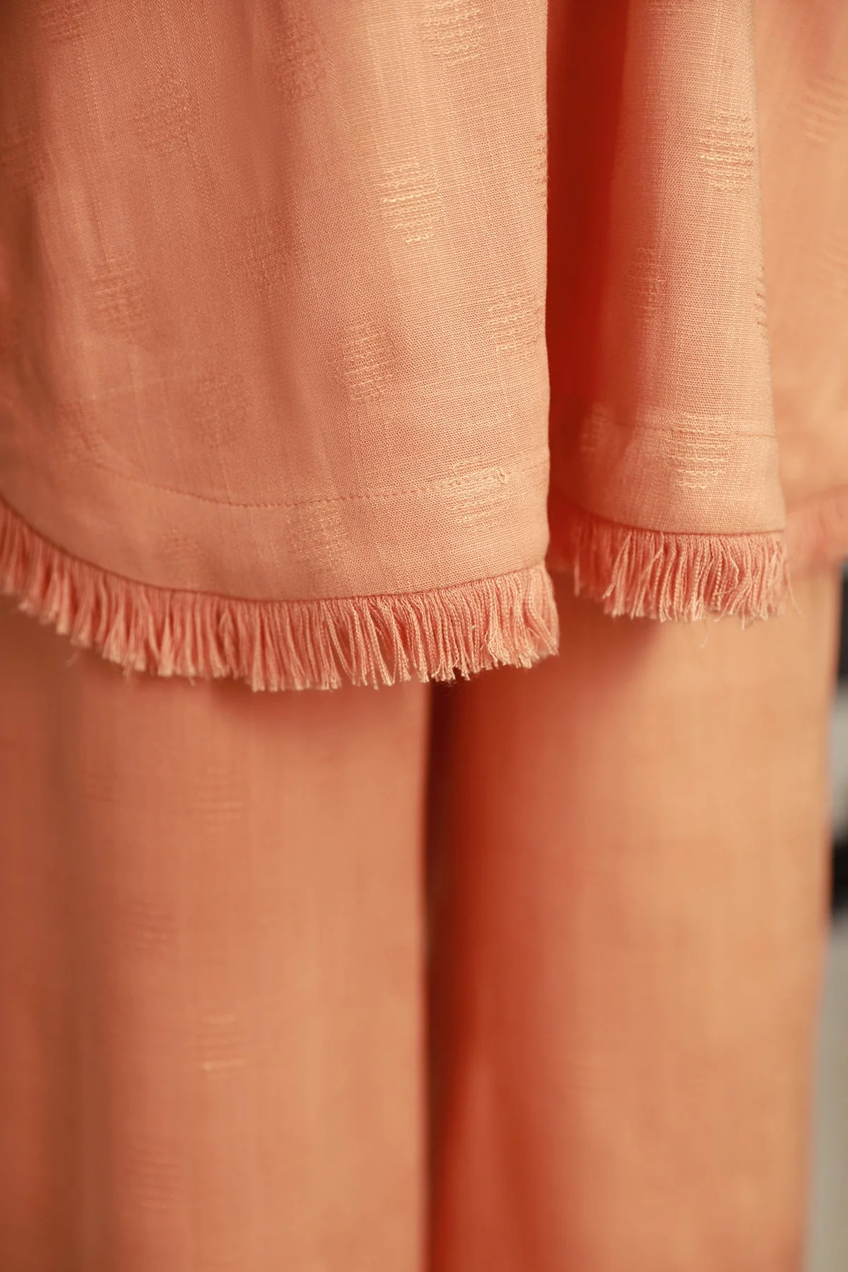Sahar Pret/Stitched Lawn Collection 2024 – Apricot - Image 6