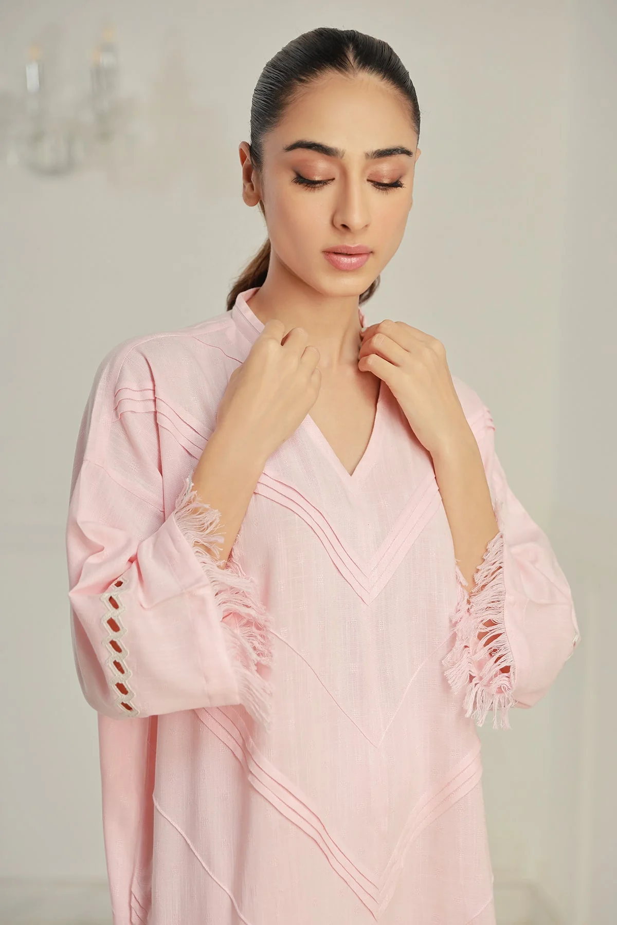 Sahar Pret/Stitched Lawn Collection 2024 – Sakura - Image 5
