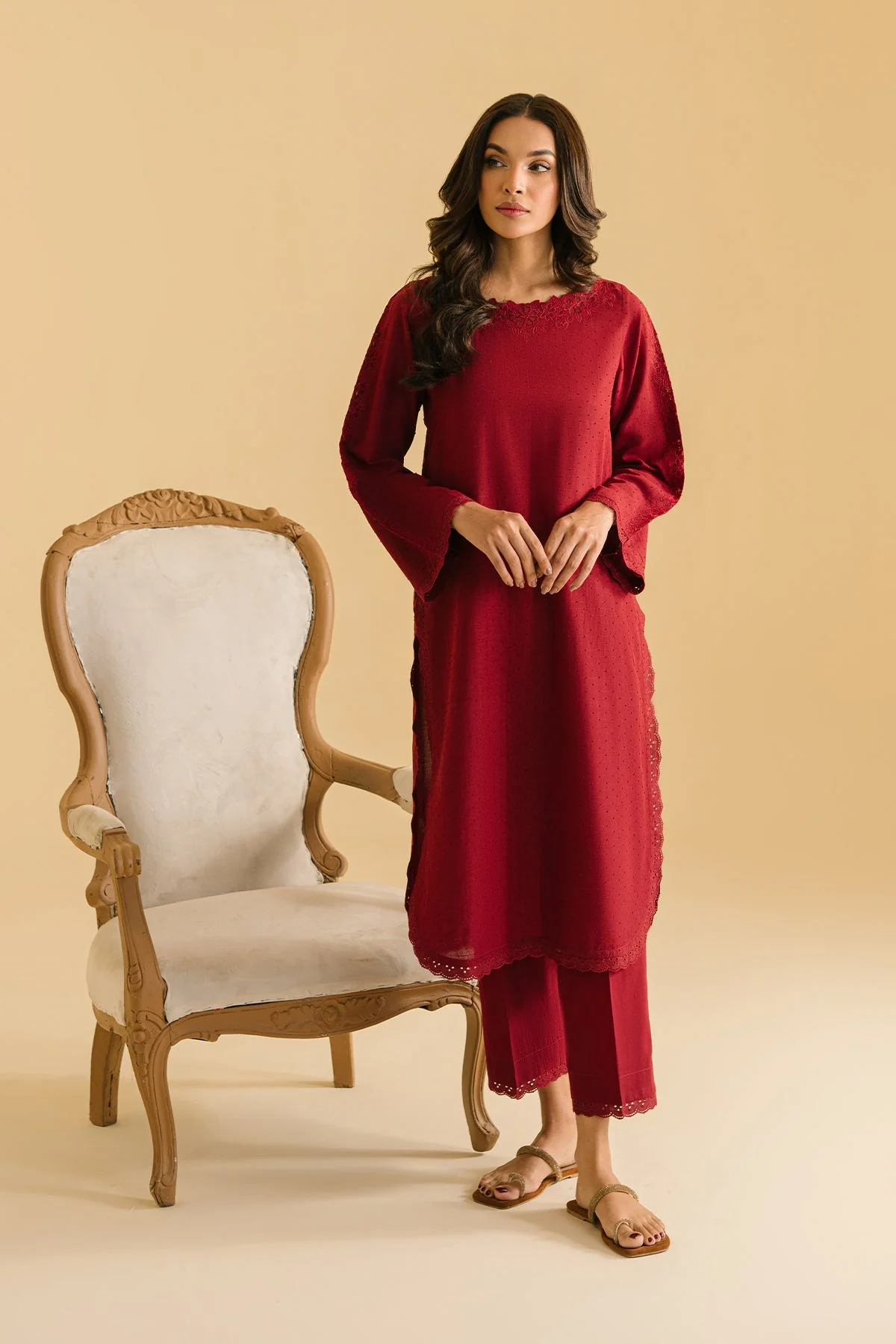 Sahar Pret/Stitched Monochrome Collection 2024 – Rose Garden