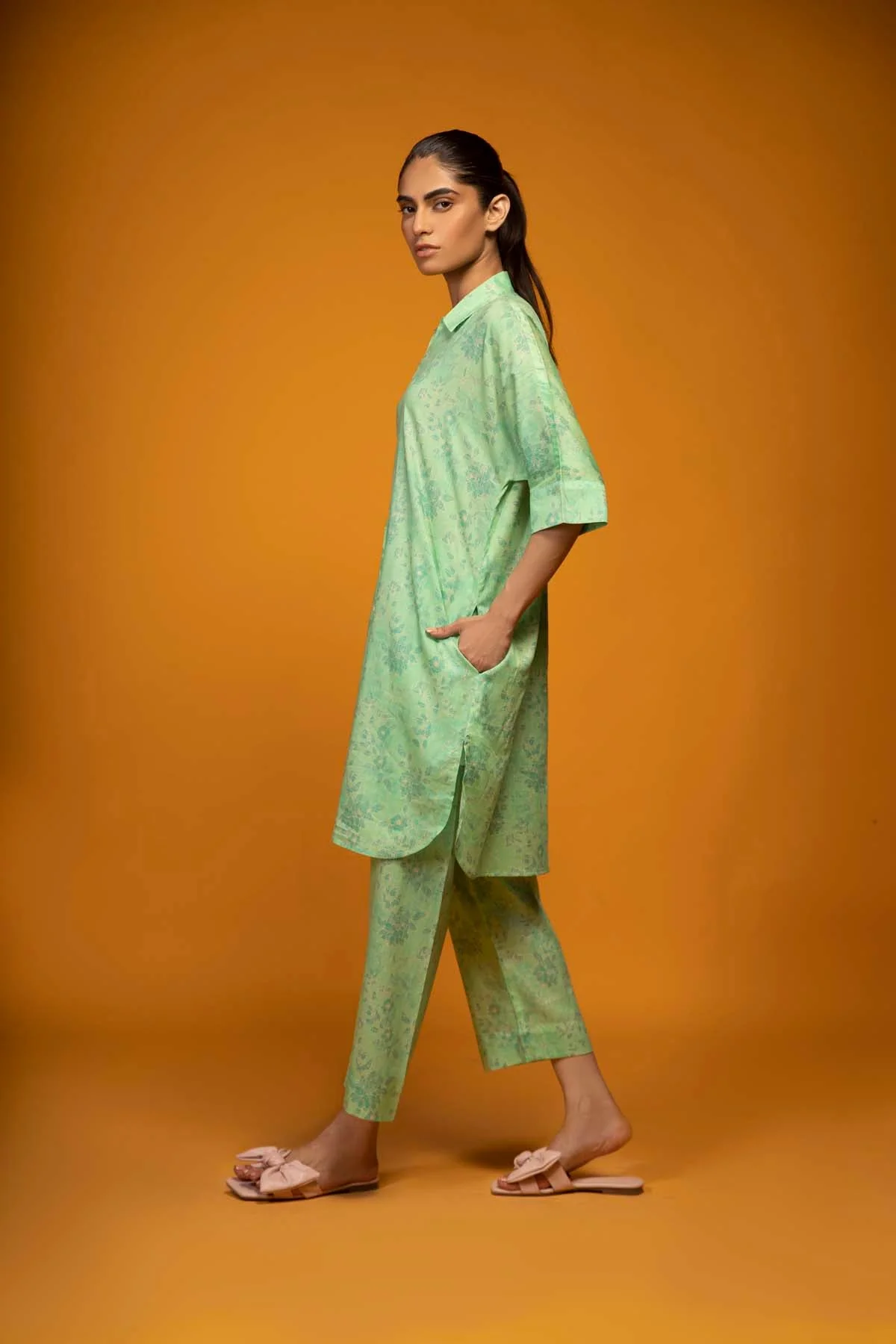 Sahar Spring/Summer Vol-2 – Printed Lawn 2 Piece SSL-V3-23-12 - Image 3