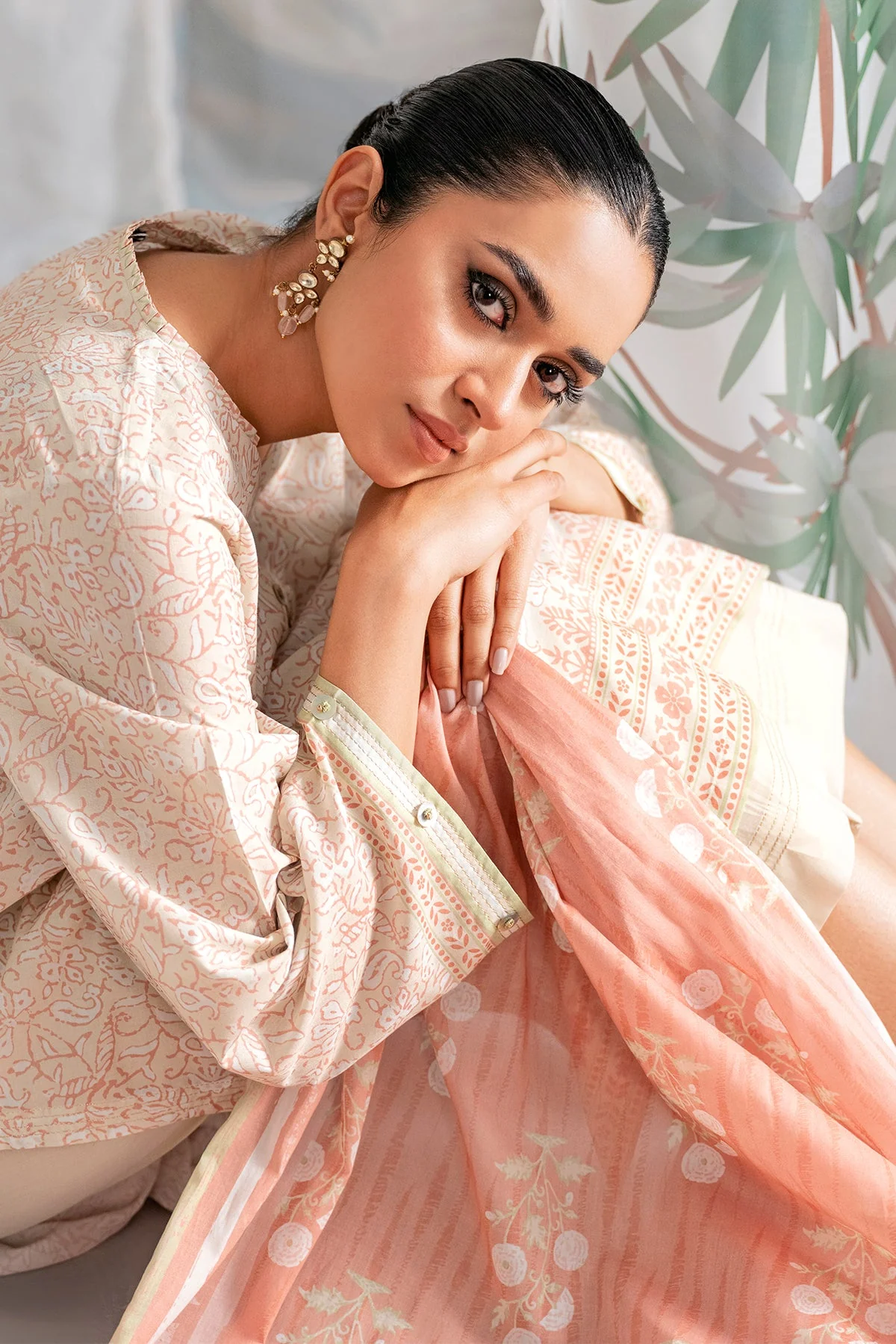 Sahar Spring/Summer Vol-2 – Printed Lawn 3 Piece SSL-V3-23-07 - Image 6
