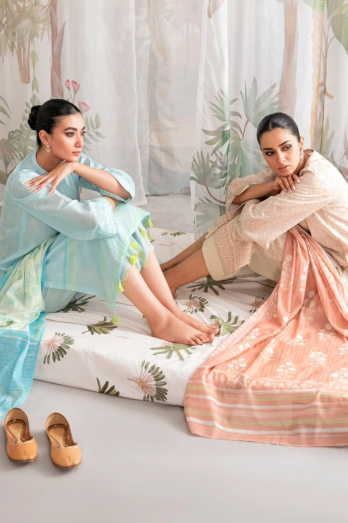 Sahar Spring/Summer Vol-2 – Printed Lawn 3 Piece SSL-V3-23-07 - Image 8