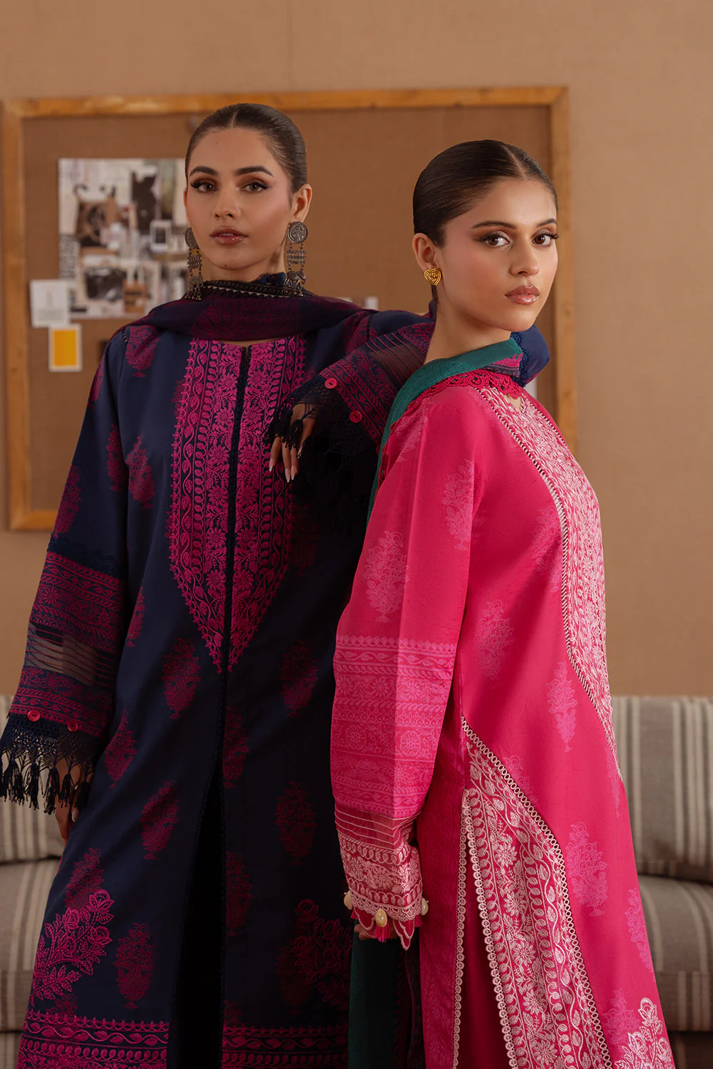 Saira Rizwan Laanem Spring/Summer Lawn – ELARA-A-SRL25-01 - Image 6