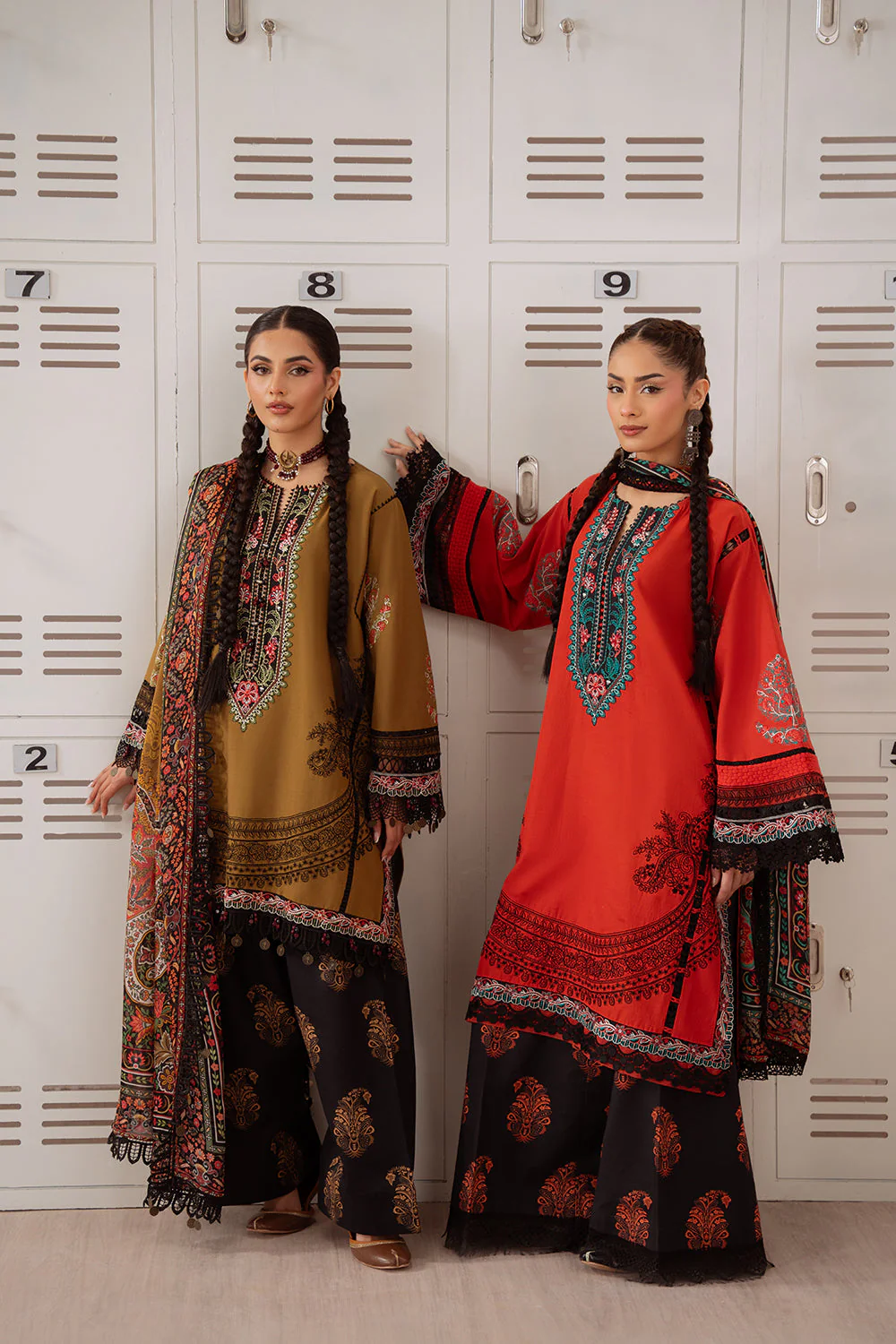Saira Rizwan Laanem Spring/Summer Lawn – NAZLI-A-SRL25-06 - Image 7