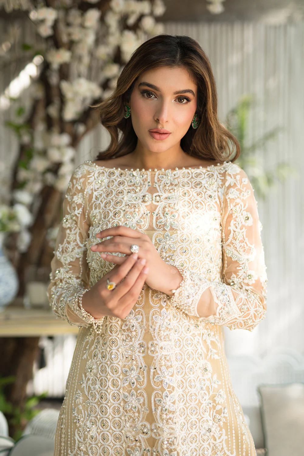 Saira Rizwan Lumiere Luxury Festive Formal Collection – DAISY SR-04 - Image 6