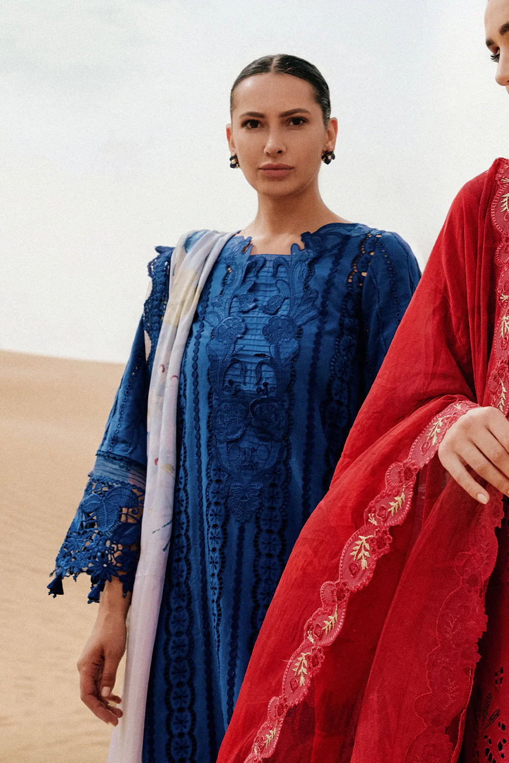 Saira Rizwan Luxury Festive Lawn – NEA-01 - Image 4