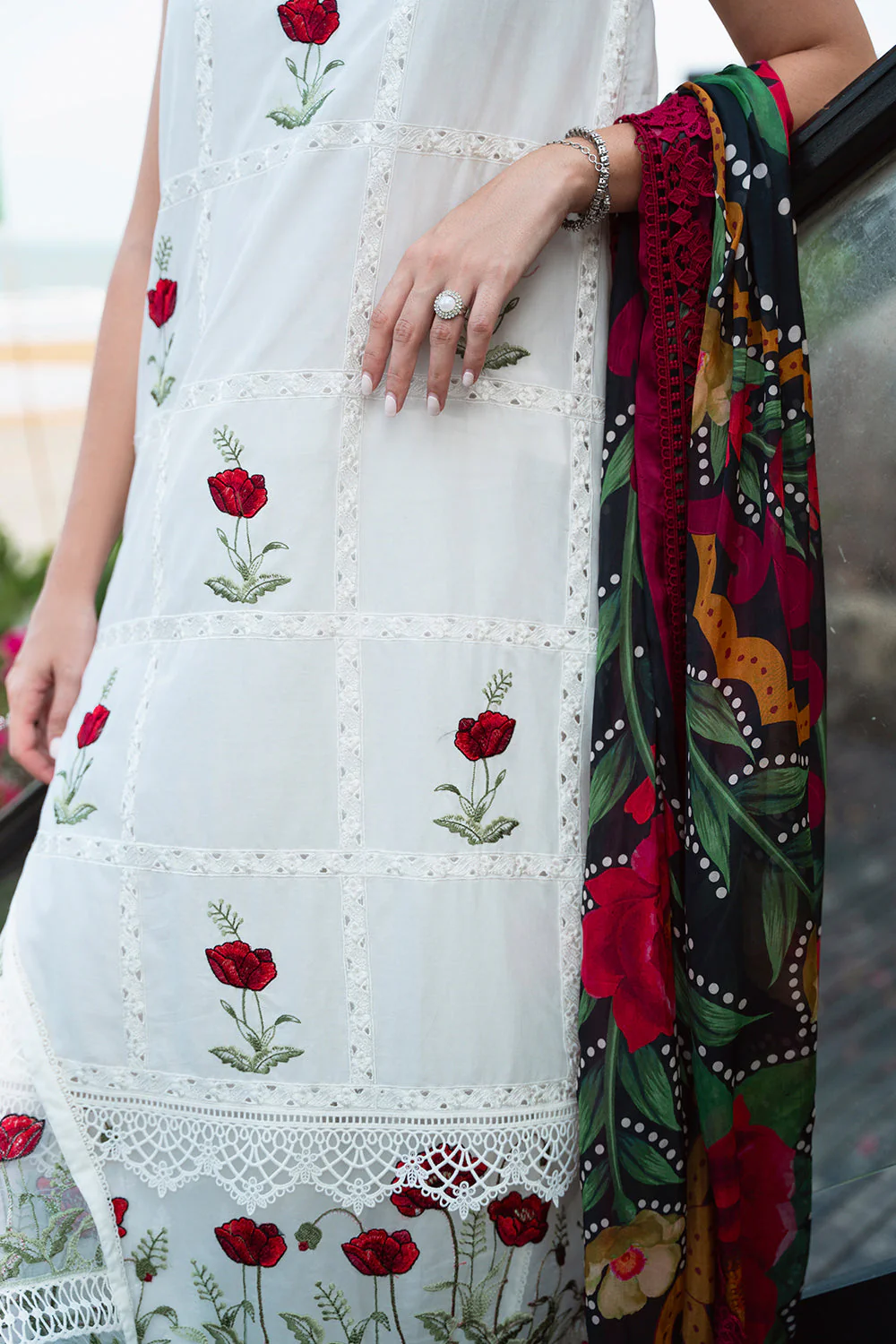 Saira Rizwan Luxury Lawn Vol-2 – Aira SRLL2-24-03 - Image 7