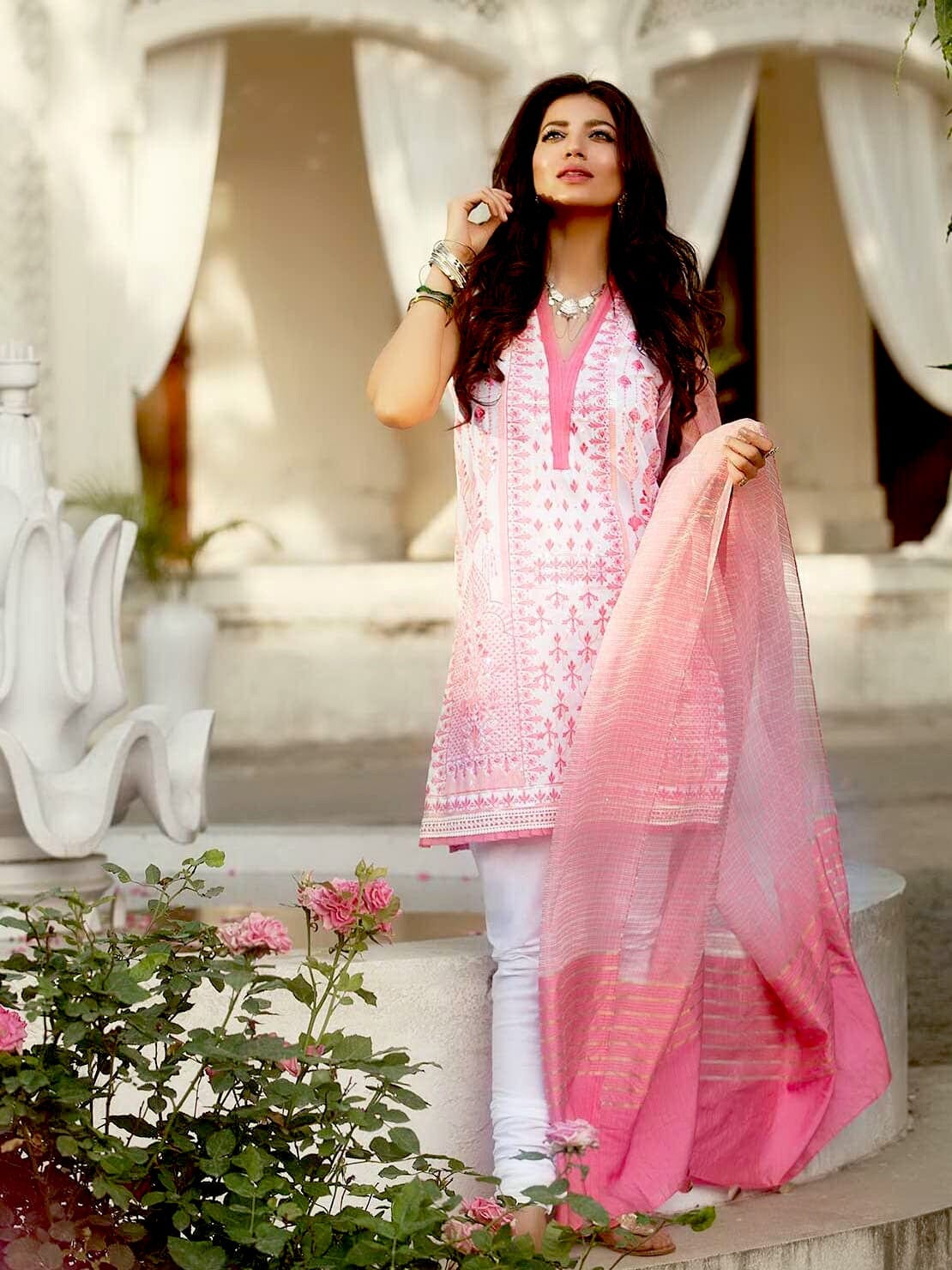 Saira Rizwan X Ittehad Lawn Collection – SR-08 Mehr-U-Nisa