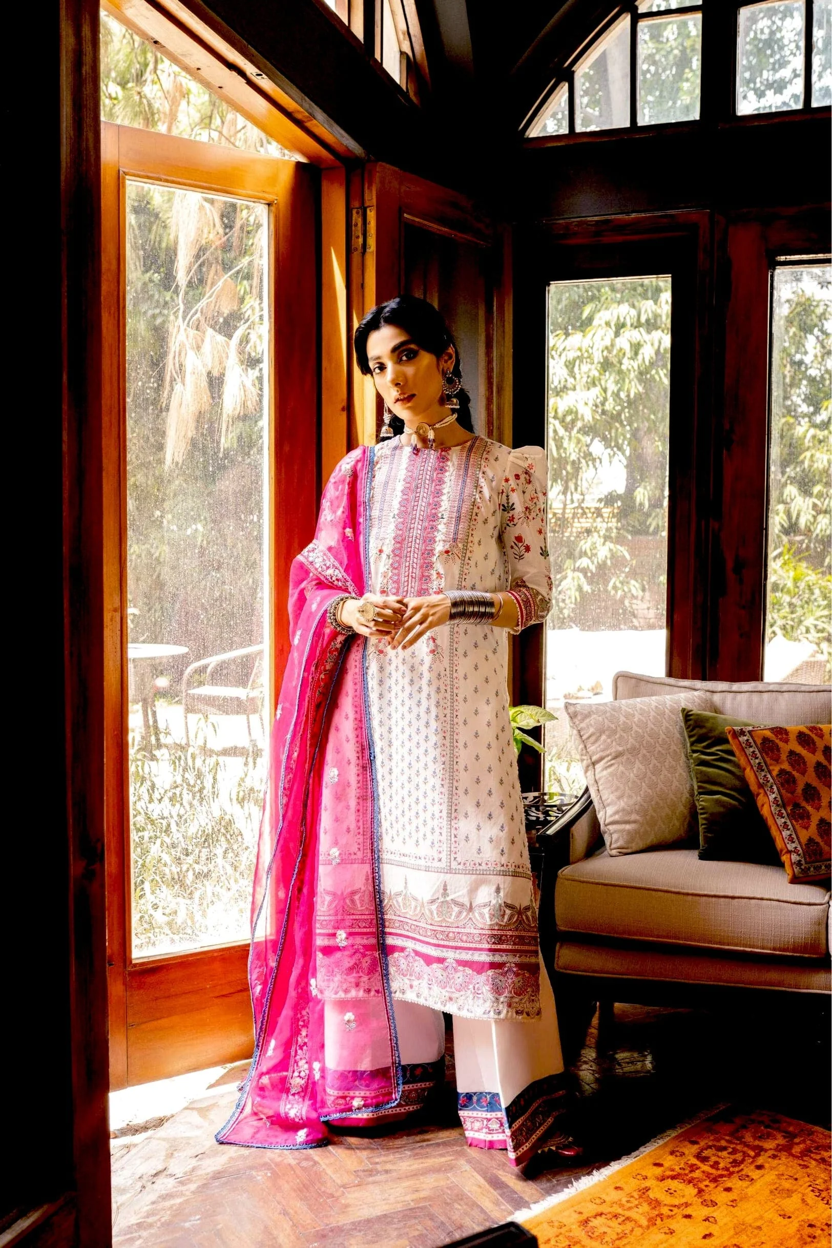 Saira Rizwan X Ittehad Lawn Collection Vol-3 – SR 05 - Image 4