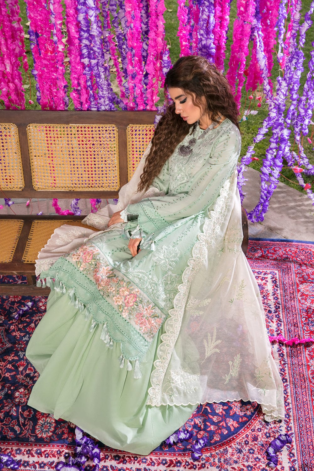 Saira Rizwan x Ittehad Luxury Lawn Collection 2022 – BIA - Image 3