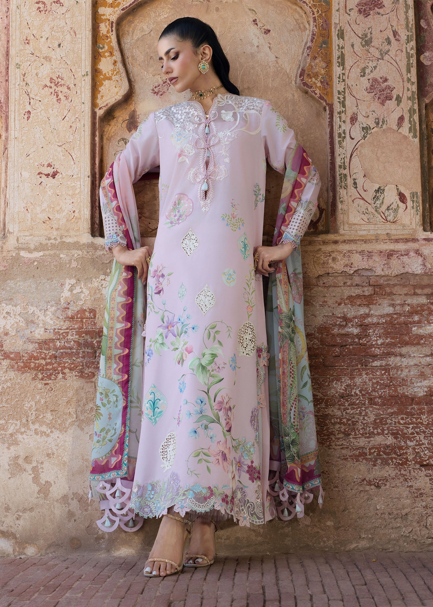 Saira Shakira Bloom Luxury Lawn – MAELLE - Image 5
