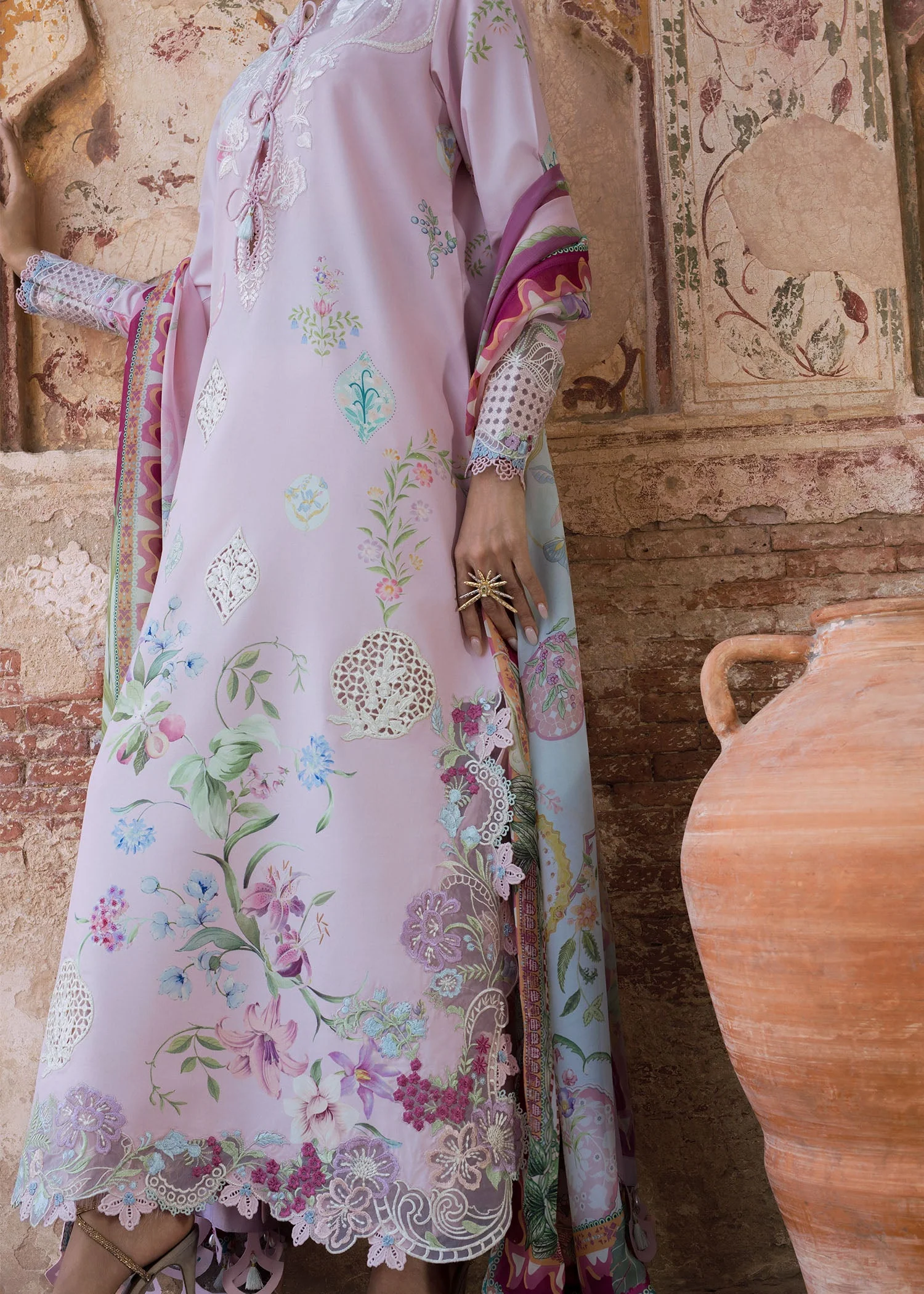 Saira Shakira Bloom Luxury Lawn – MAELLE - Image 7