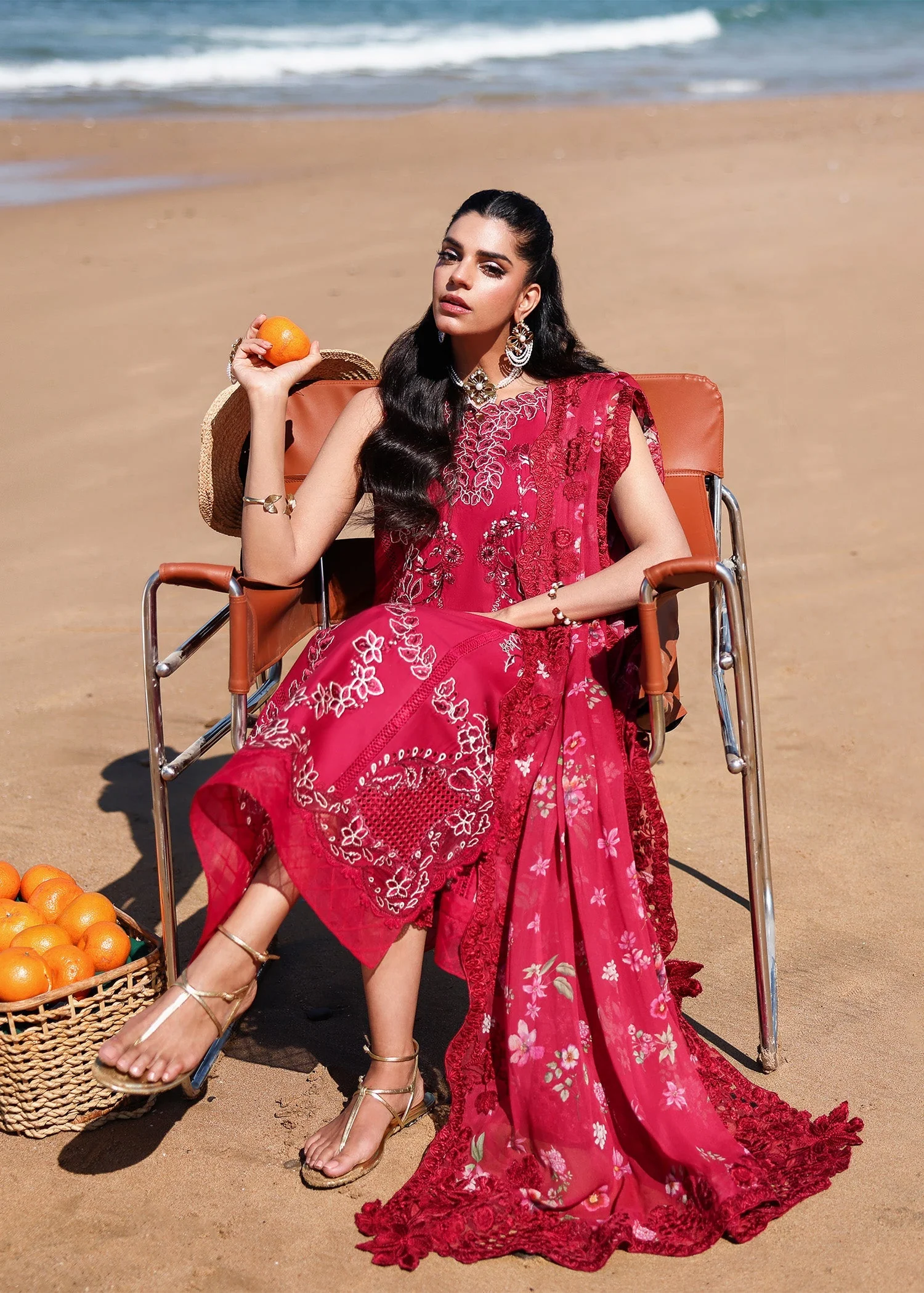 Saira Shakira Breeze Festive Luxury Lawn – OPHELIA-4-A