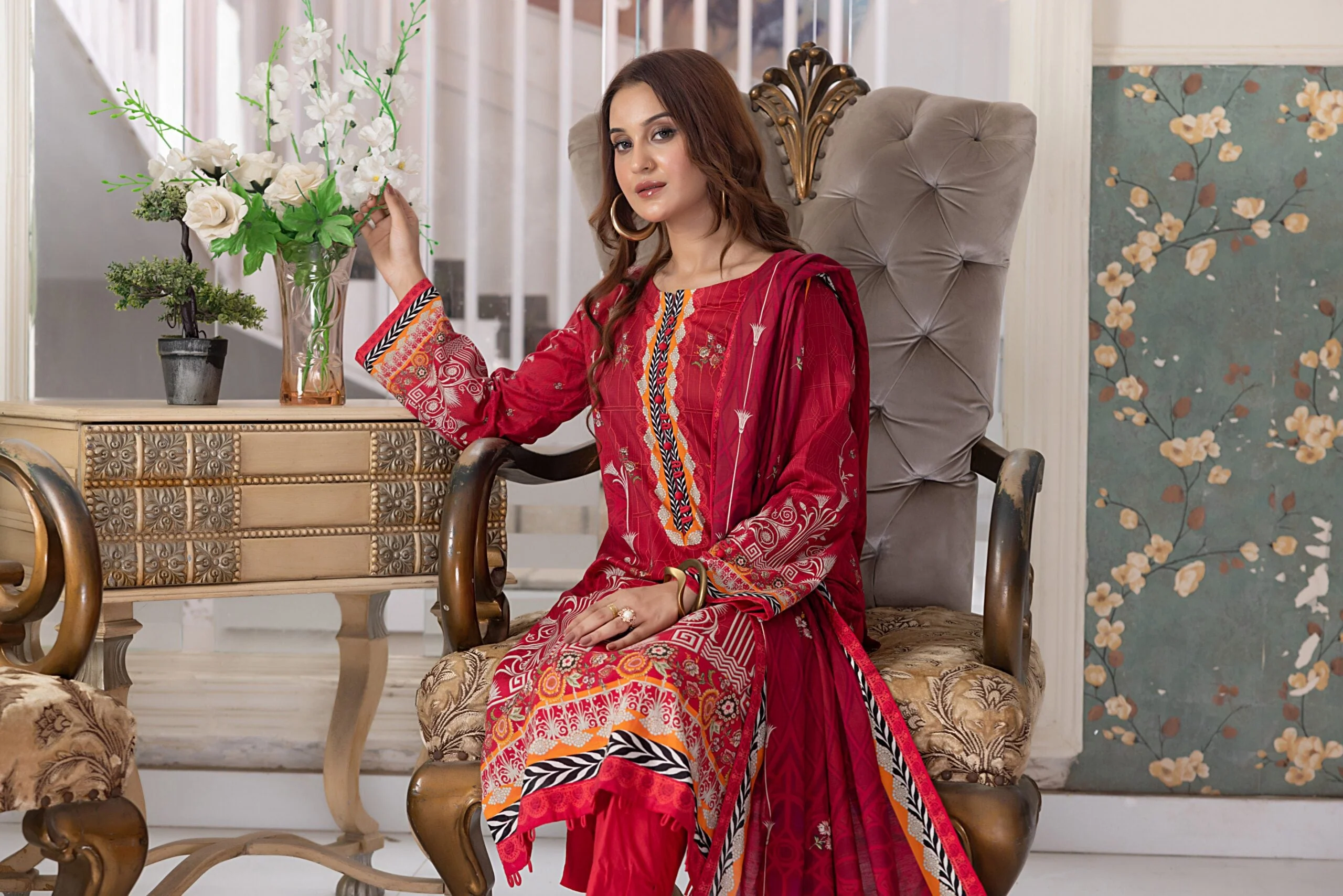 Salina Digital Printed Lawn Collection Vol 2 2024 –SPLV2-11 - Image 5