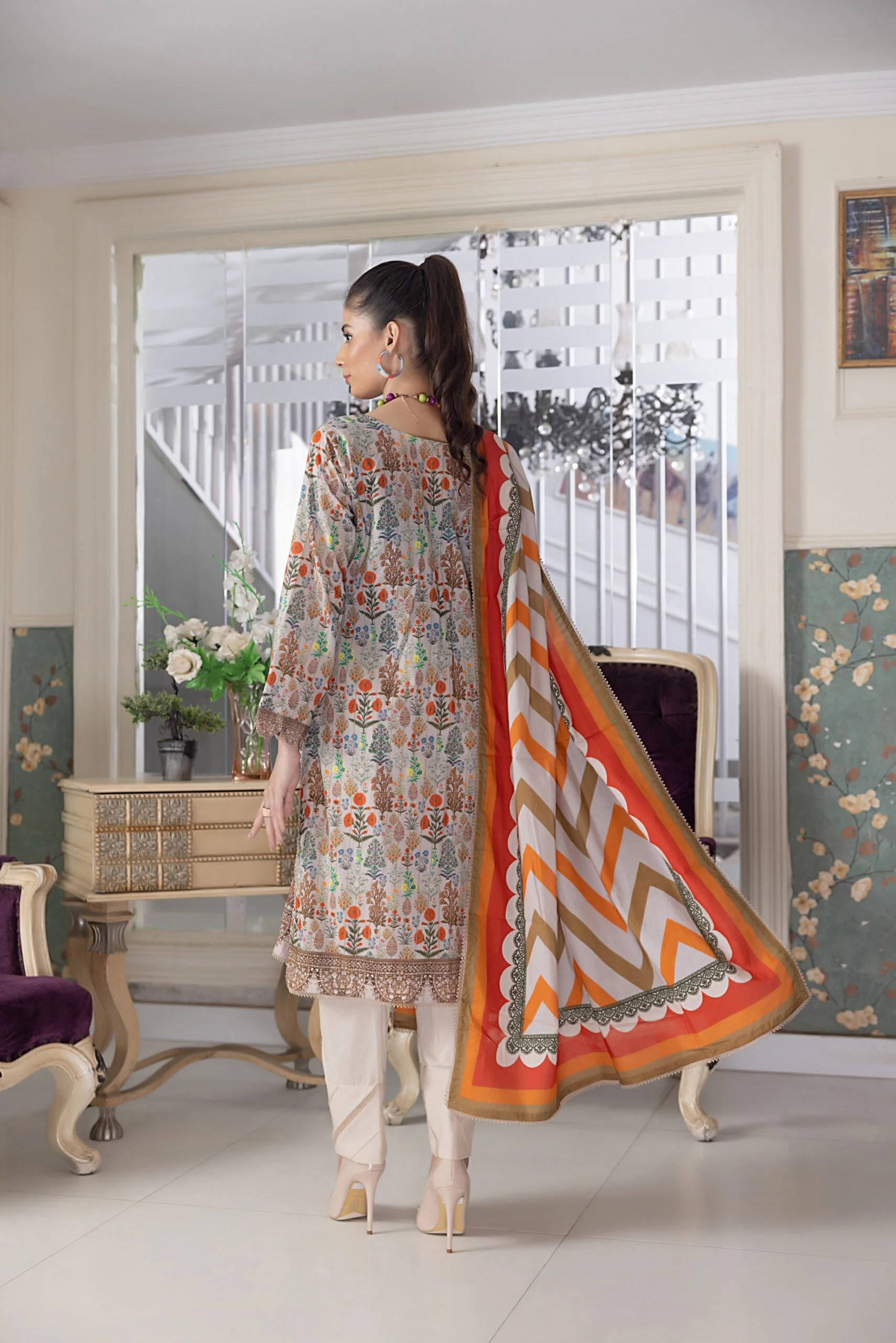 Salina Digital Printed Lawn Collection Vol 2 2024 –SPLV2-12 - Image 3