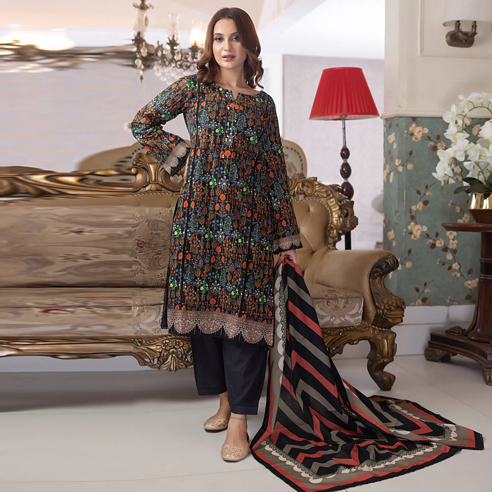Salina Digital Printed Lawn Collection Vol 2 2024 –SPLV2-9 - Image 3