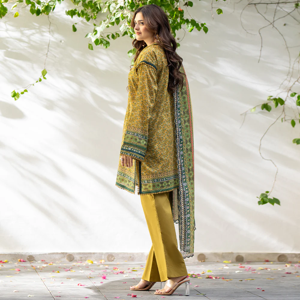 Salina Digital Printed Lawn V2 – SDPL25V2-5 - Image 2