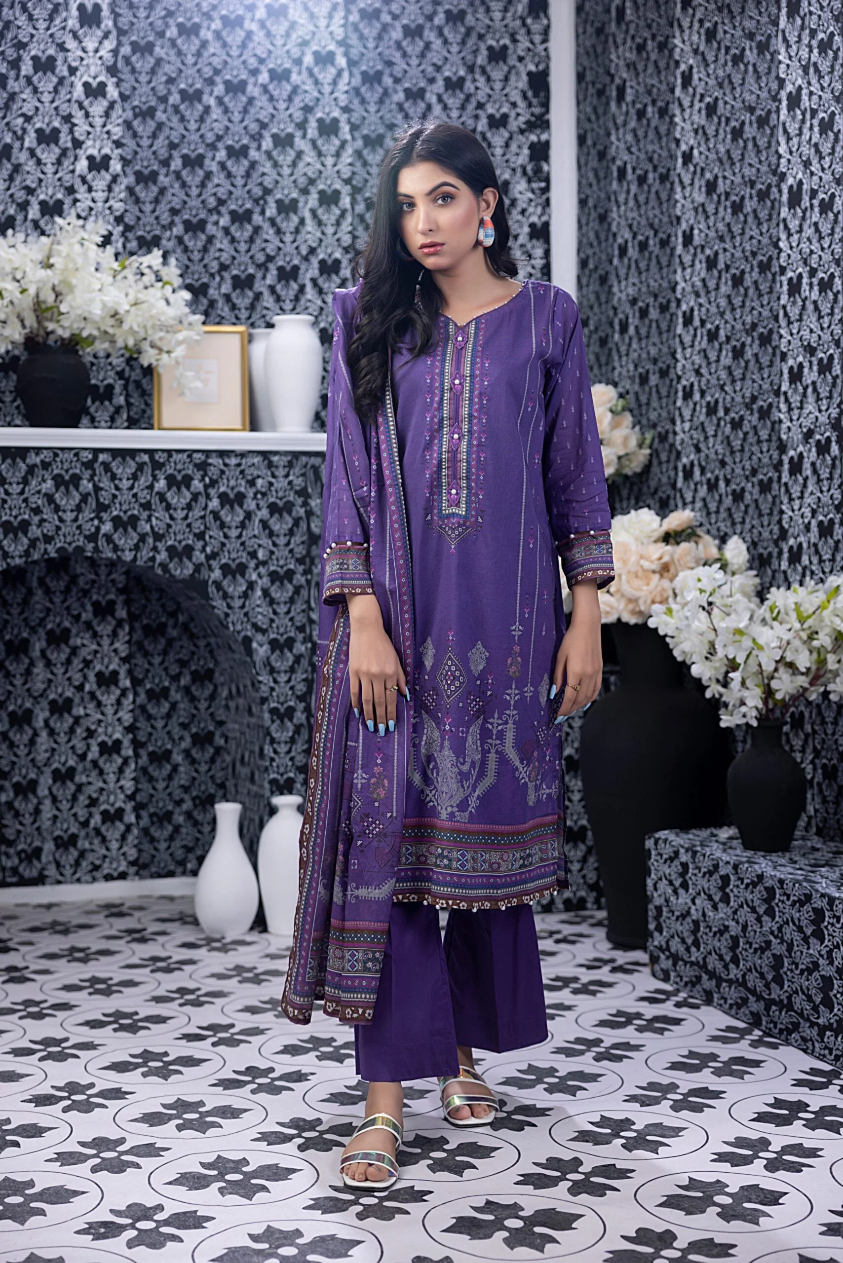 Salina Digital Printed Lawn Vol-3 – SPL3-10 - Image 3