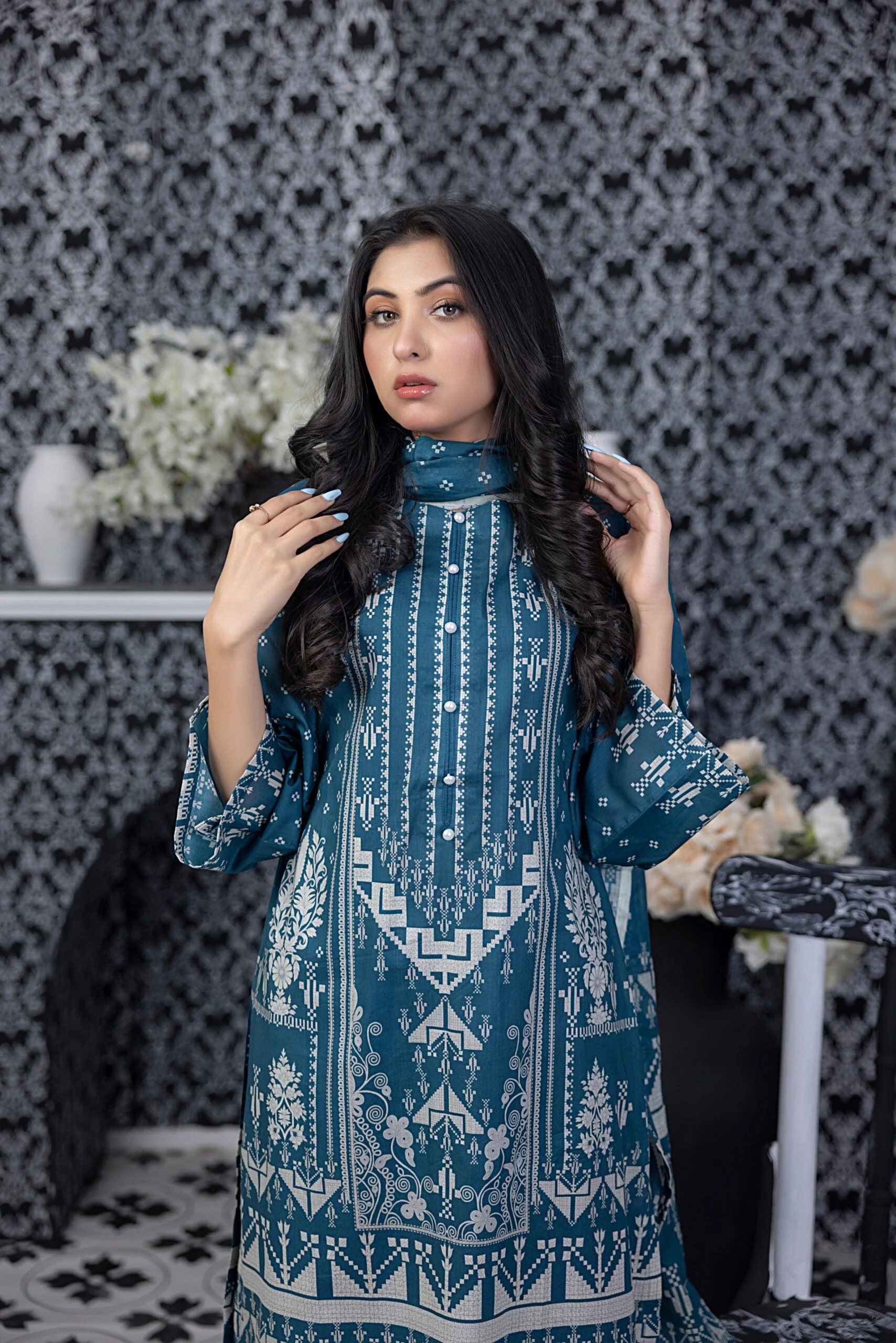 Salina Digital Printed Lawn Vol-3 – SPL3-11 - Image 5