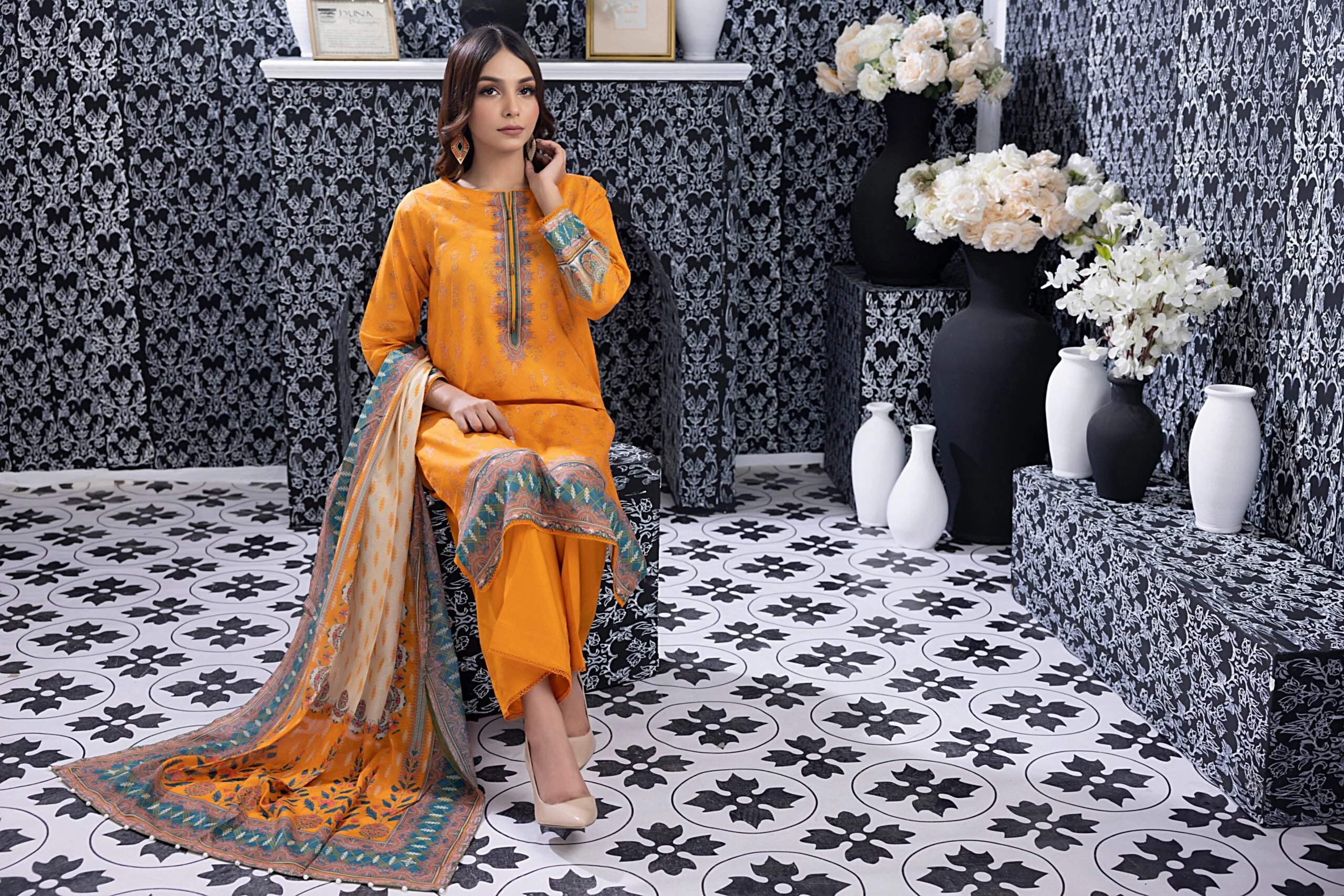 Salina Digital Printed Lawn Vol-3 – SPL3-2 - Image 6