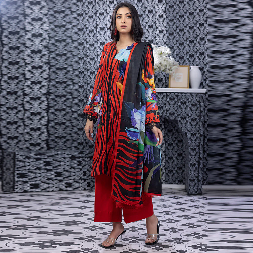 Salina Digital Printed Lawn Vol-3 – SPL3-4 - Image 2