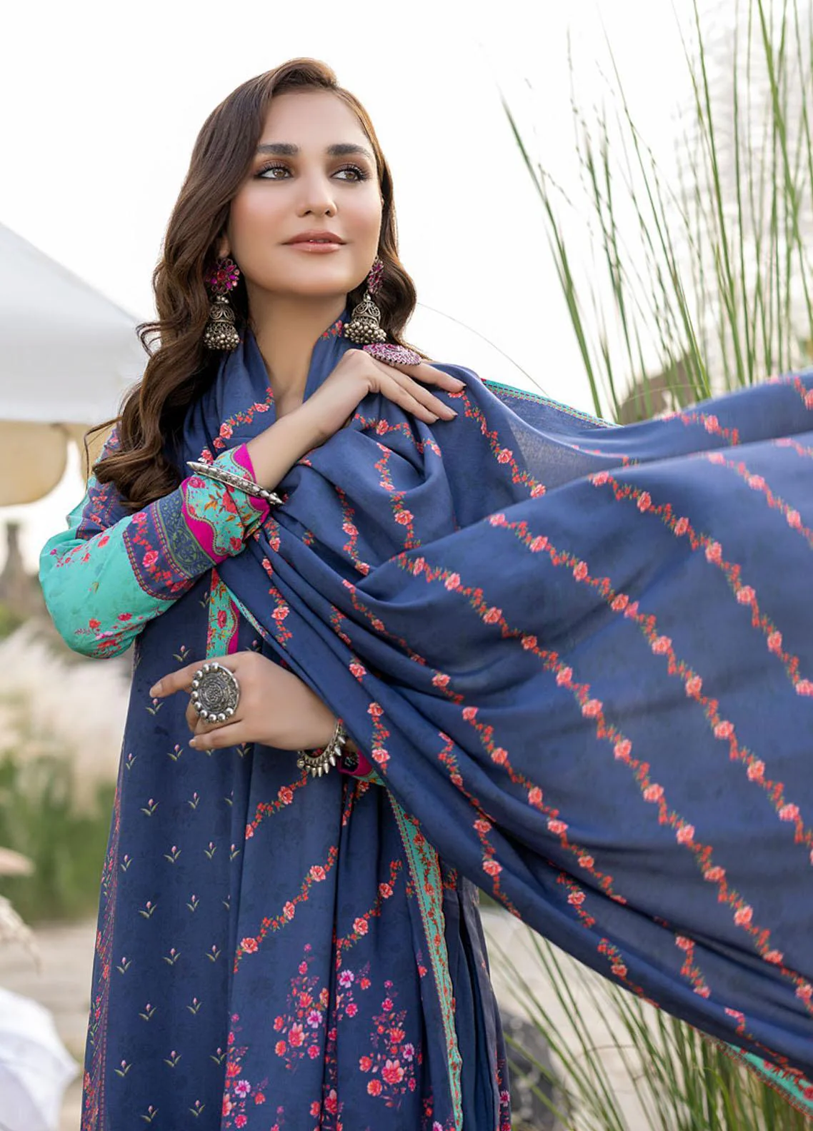Salina Digital Printed Linen Collection – D3 - Image 3