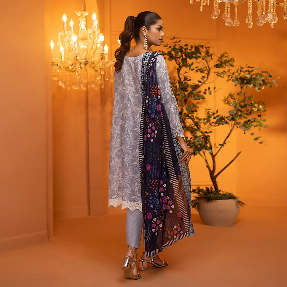 Salina Lawn with Cutwork Dupatta Vol-2 – SCWV2-6 - Image 2