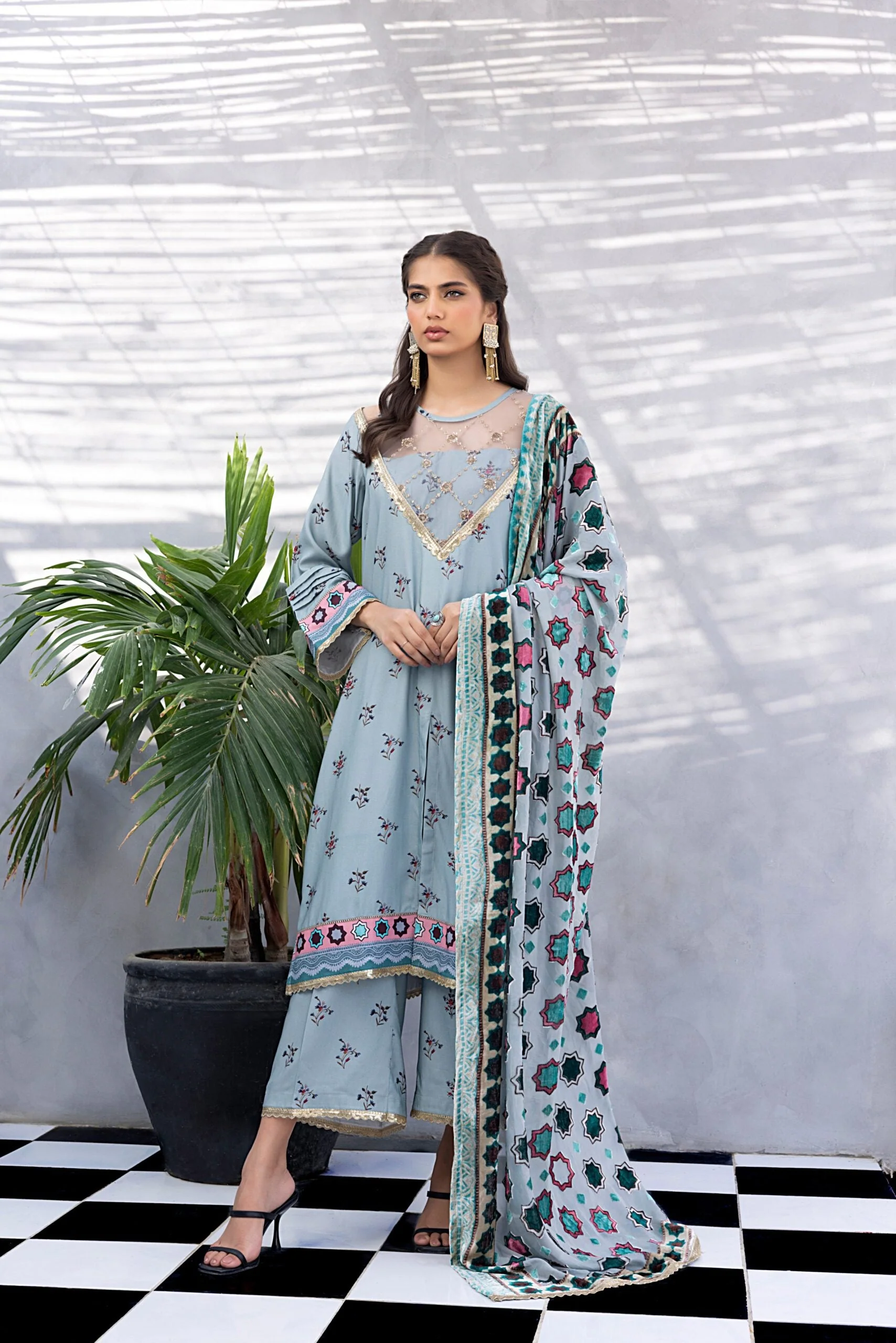 Salina Mushk Lawn Collection – RSPV-2 - Image 3