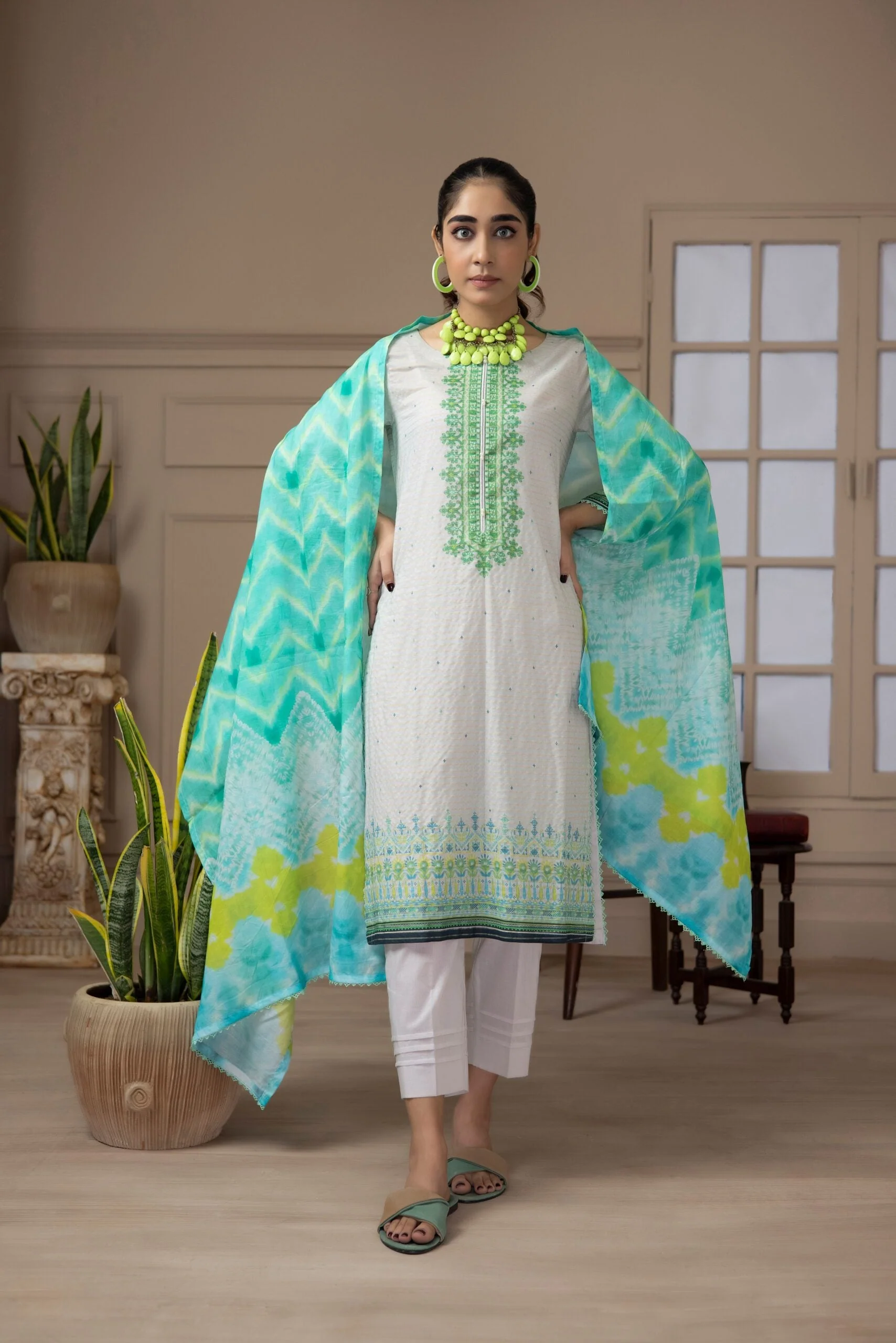 Salina Mushk Lawn Collection Vol-2 – SMV2-7 - Image 4