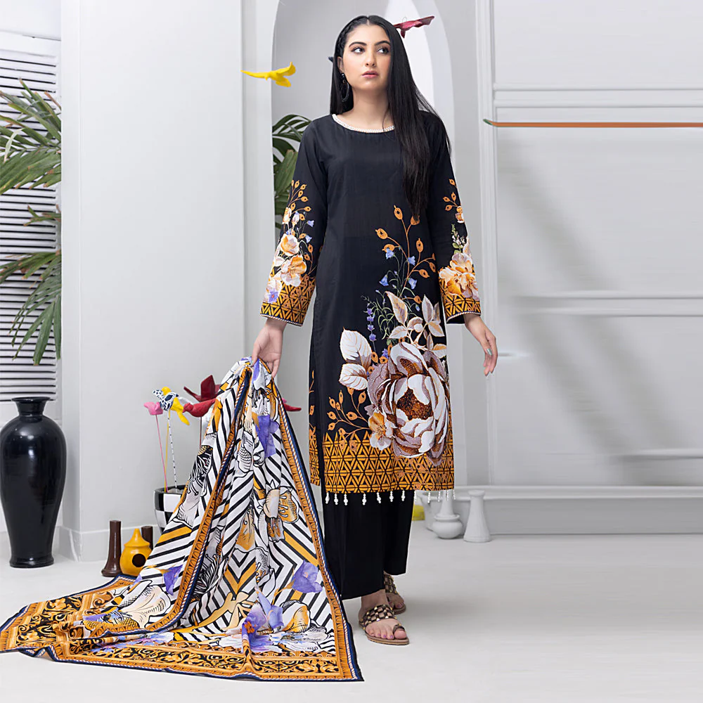 Salina Pop Printed Lawn Collection – SP-2 - Image 3