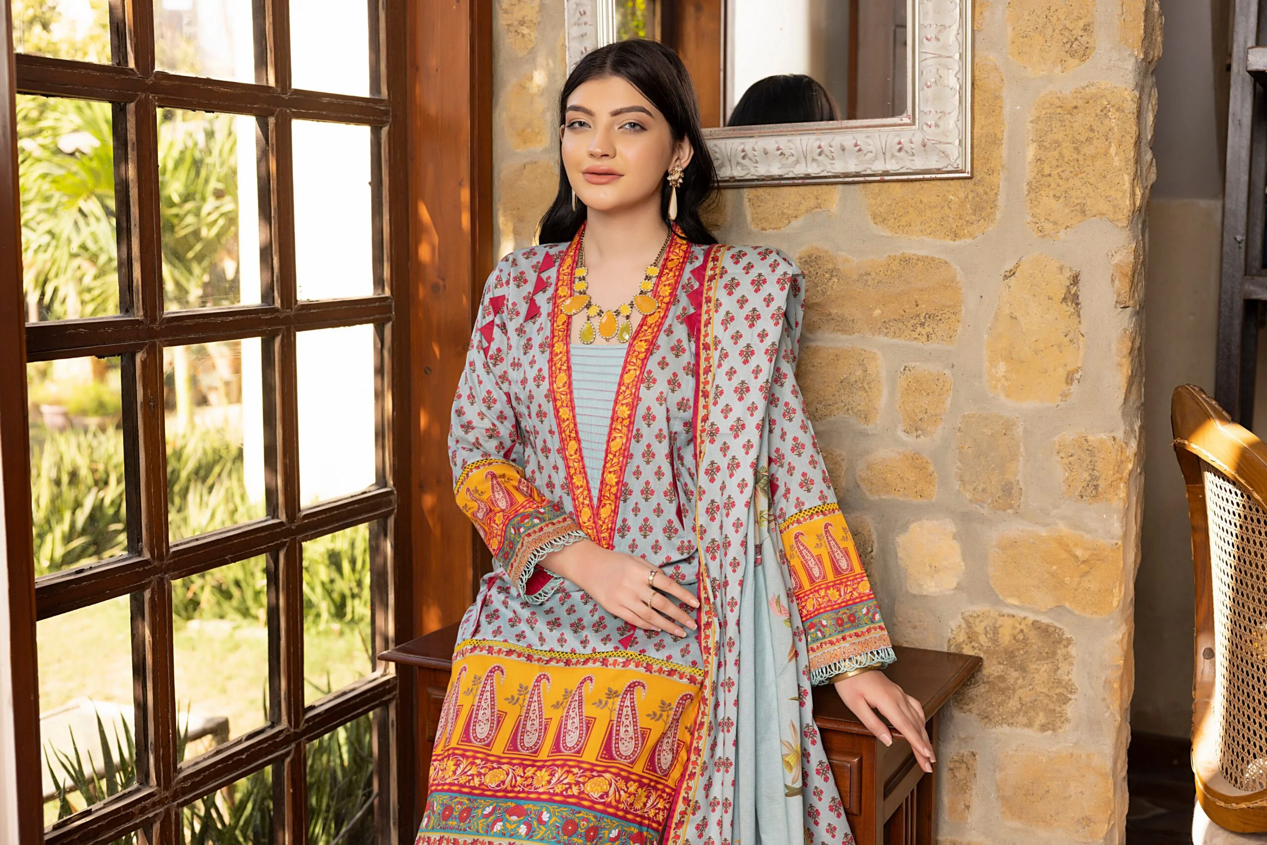 Salina Printed Lawn Collection 2023 Vol-2 – SPLV2-11 - Image 5