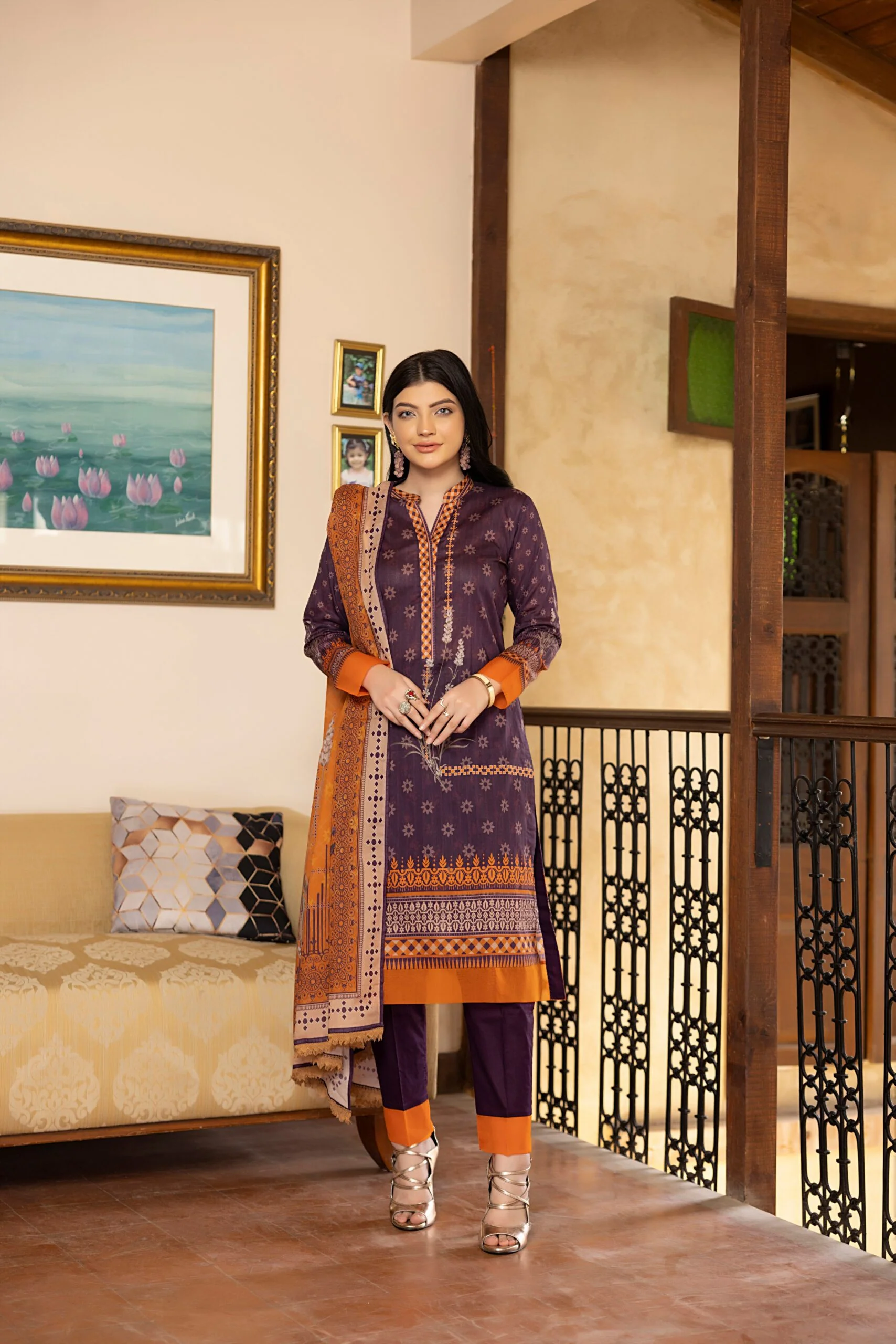 Salina Printed Lawn Collection 2023 Vol-2 – SPLV2-15 - Image 5