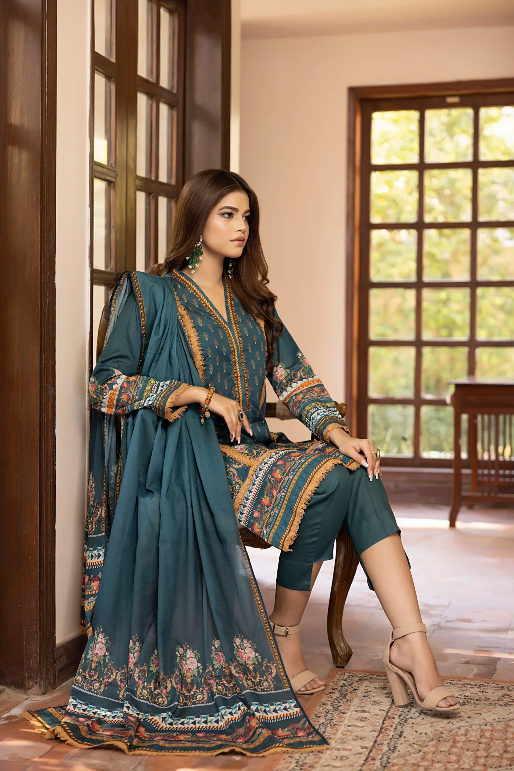 Salina Printed Lawn Collection 2023 Vol-2 – SPLV2-7 - Image 2