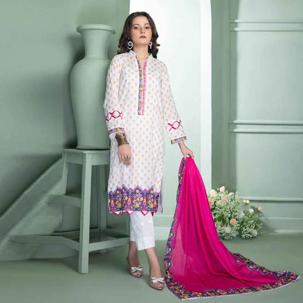 Salina Printed Lawn Collection – SPL15-1 - Image 3