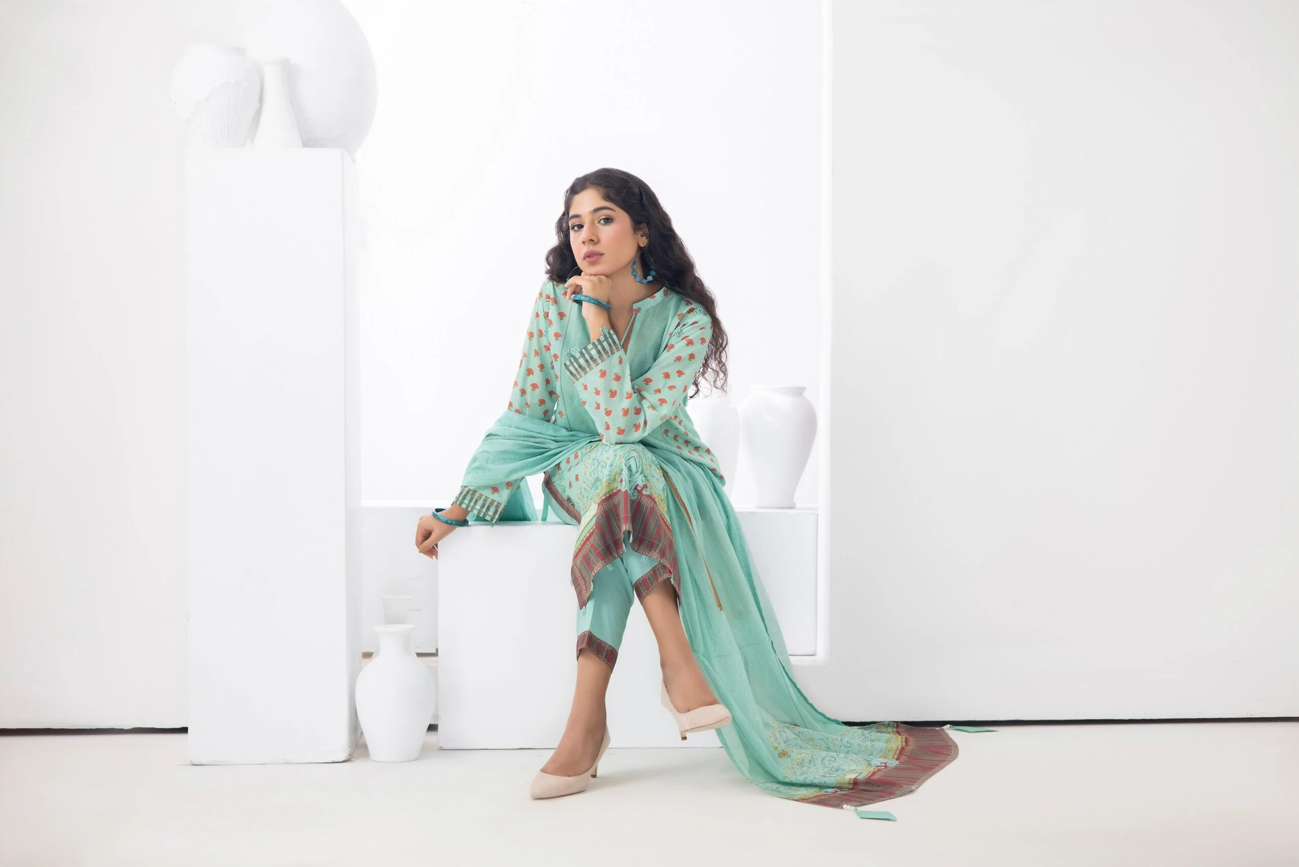 Salina Printed Lawn Collection – SPL15-10 - Image 4