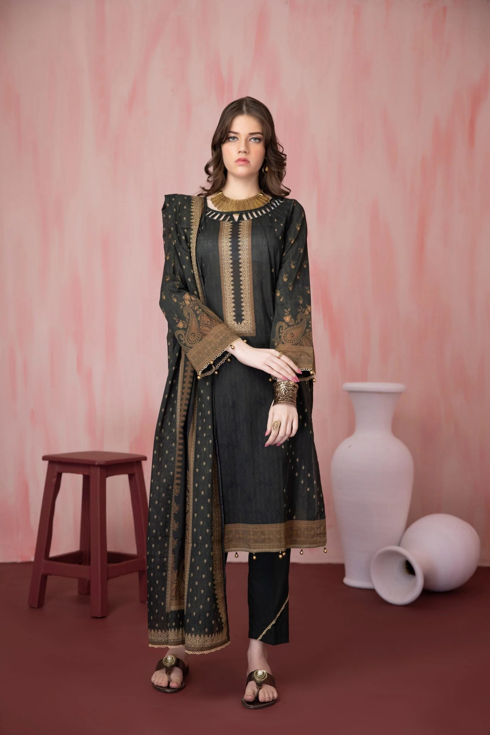 Salina Printed Lawn Collection Vol-5 – SPLV5-03 - Image 2
