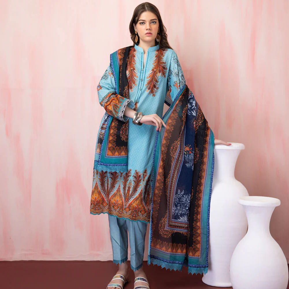 Salina Printed Lawn Collection Vol-5 – SPLV5-08 - Image 2