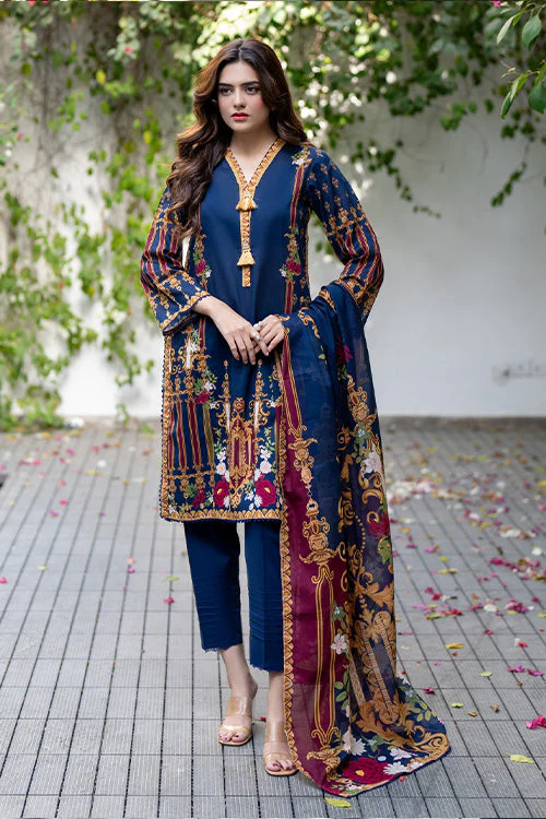 Salina Printed Lawn Vol-2 – D-31 - Image 3