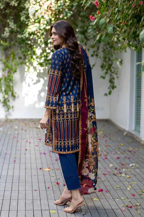 Salina Printed Lawn Vol-2 – D-31 - Image 4