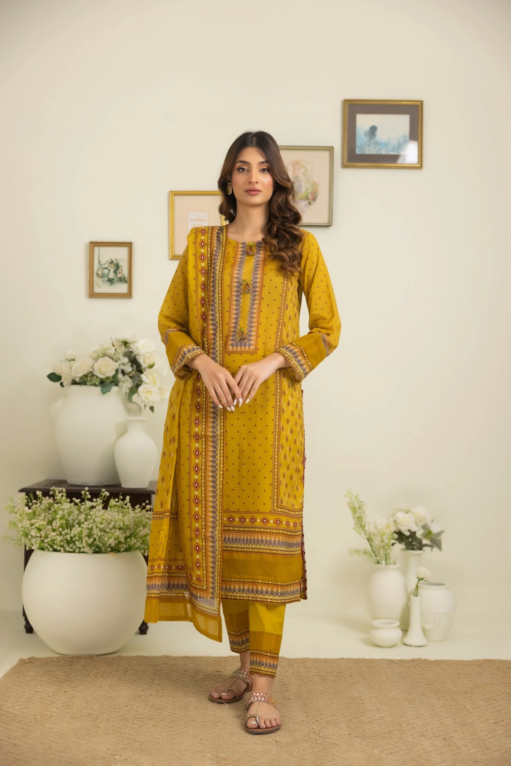 Salina Printed Mid Summer Cotton – SPC3-1 - Image 3