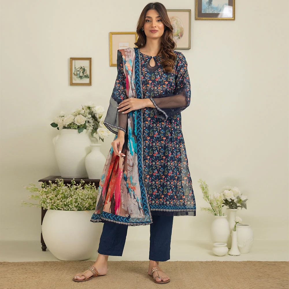 Salina Printed Mid Summer Cotton – SPC3-3